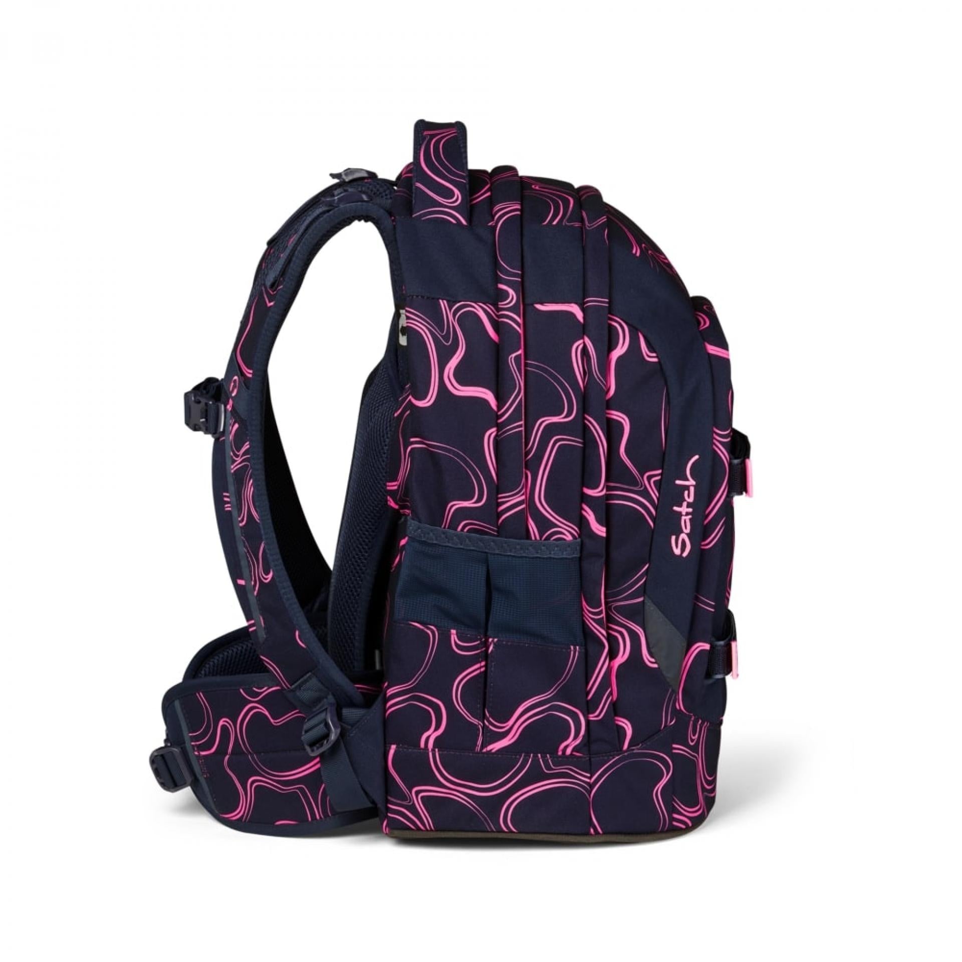 Satch Schulrucksack Pack - Farbe: Pink Supreme