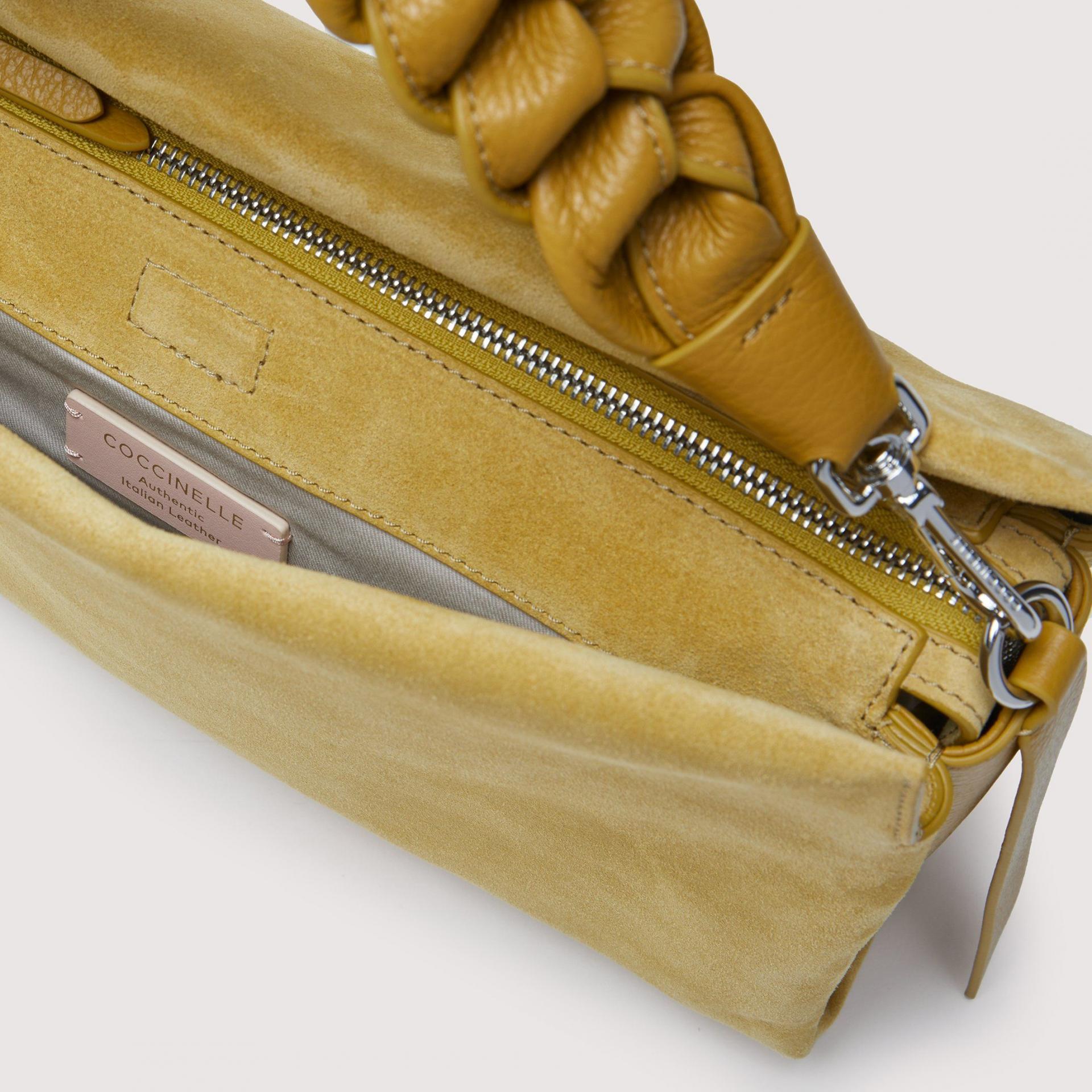 Coccinelle Bags BOHEME SUEDE BIMATERIAL Wildleder Handtasche - Variante: KALE GR KALE GR
