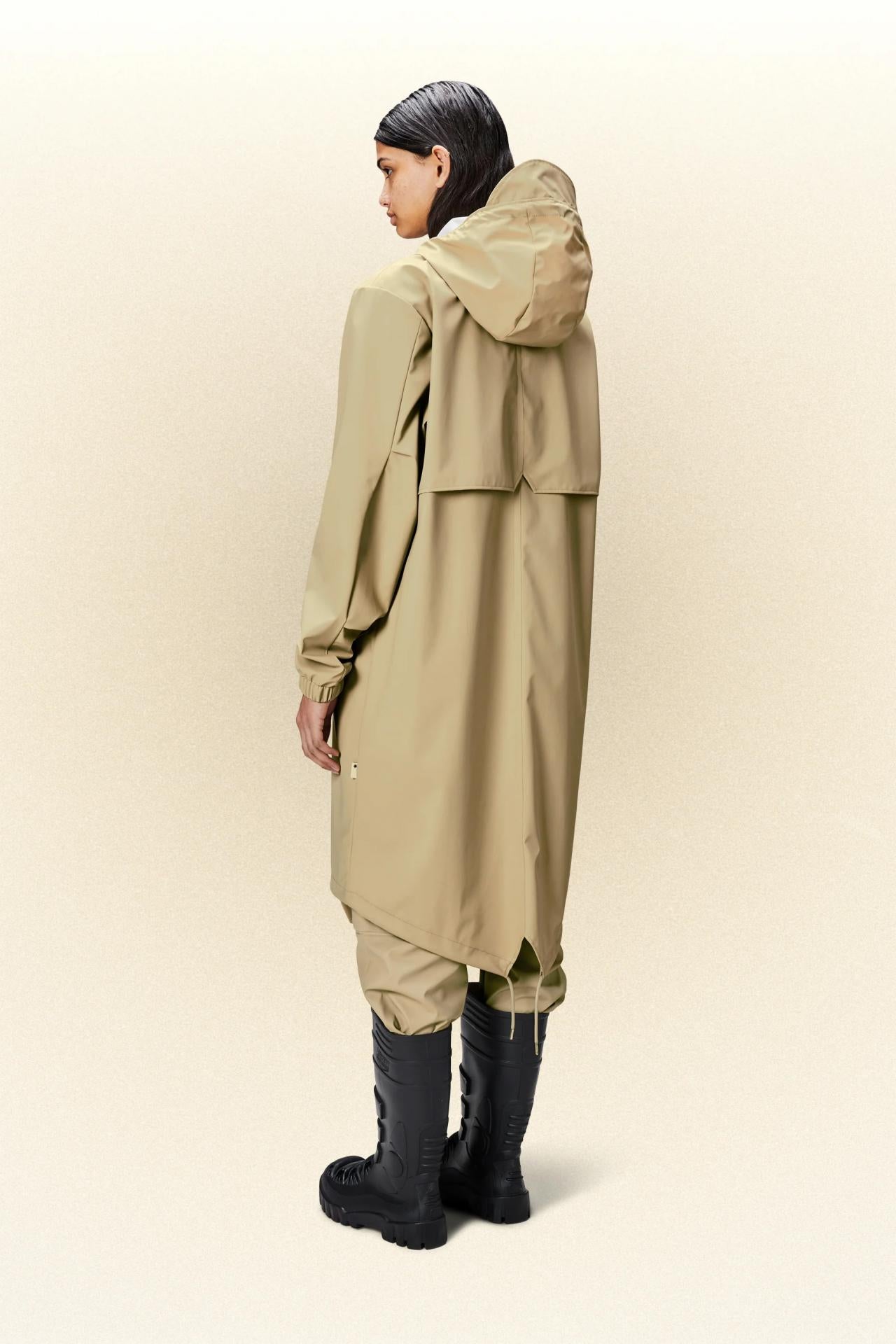 Rains Jacke Fishtail Parka Beige Sand - Variante: M
