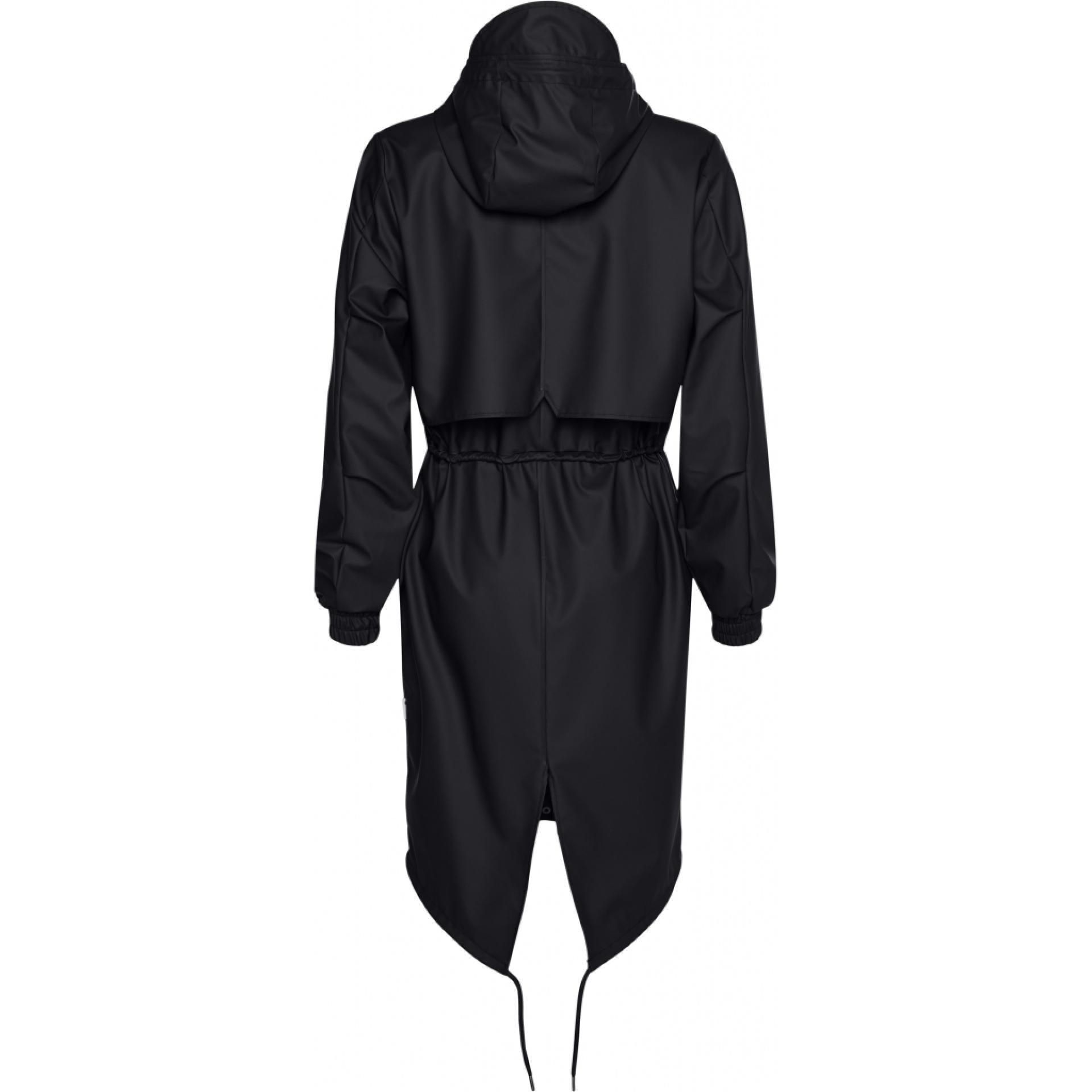 Rains String Parka 01 Black S