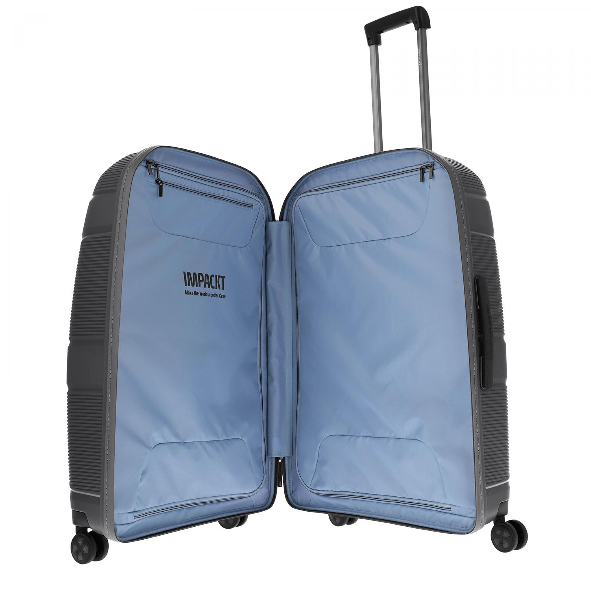 Travelite IMPACKT IP1 Hartschalenkoffer - Größe: L - Variante: Iron Grey