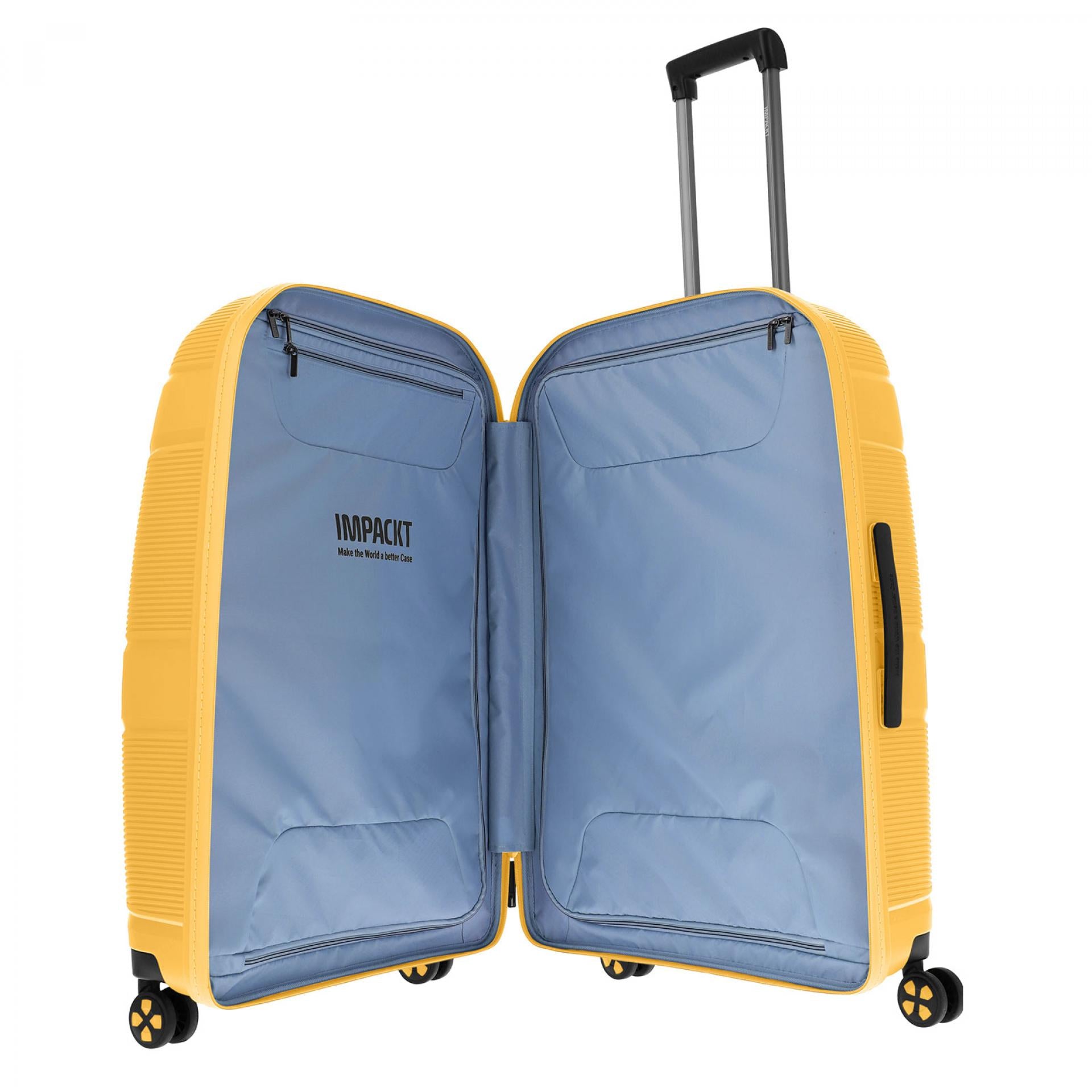 Travelite IMPACKT IP1 Hartschalenkoffer - Größe: L - Variante: Sunset Yellow