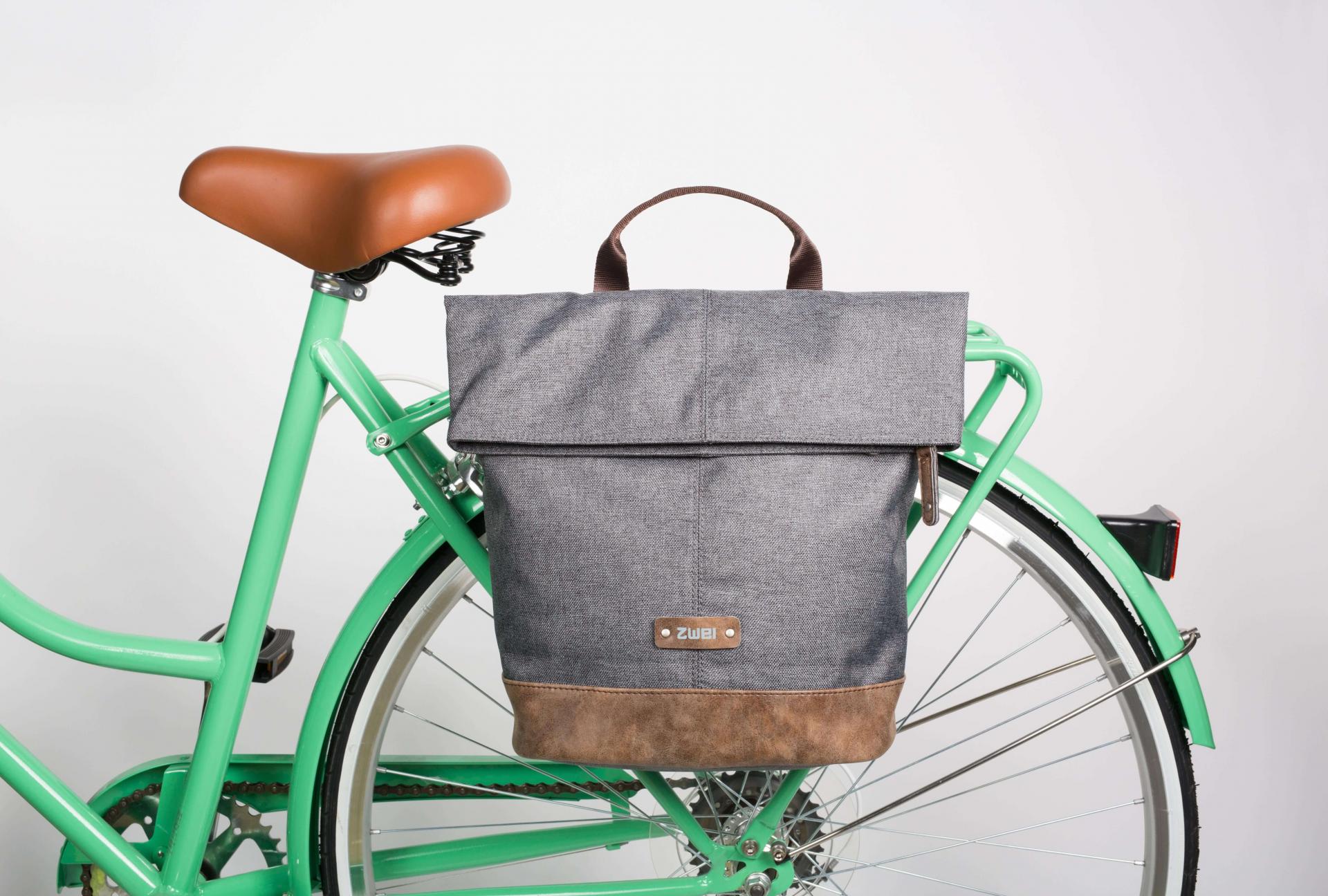 Zwei Bags Fahrradtasche OLLI CYCLE OC17 stone grau