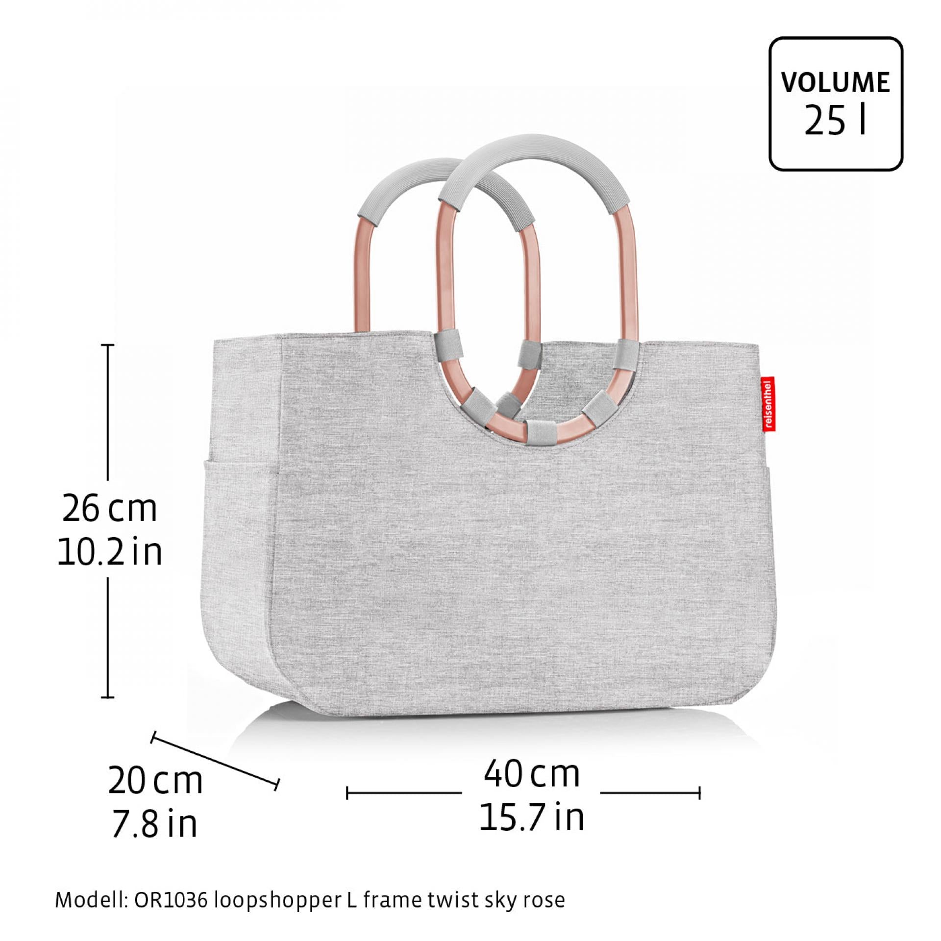 Reisenthel loopshopper L schwarz