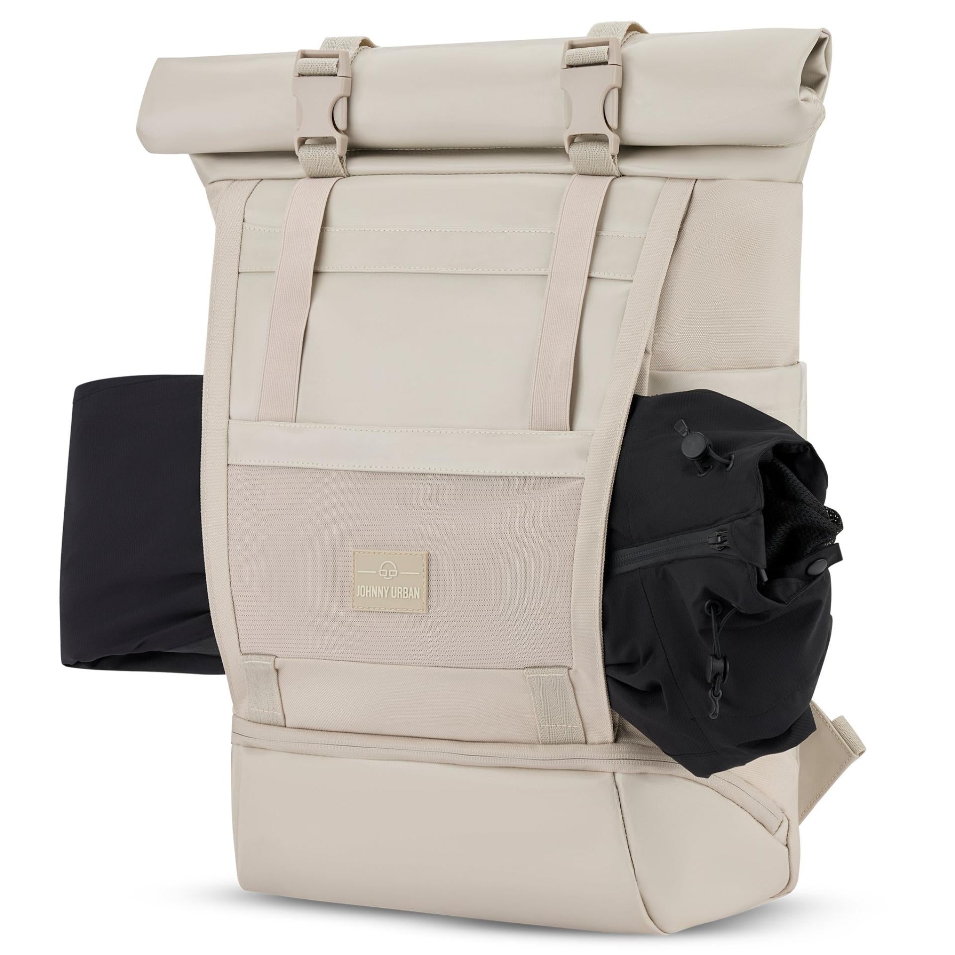 Johnny Urban Ashton Rolltop Rucksack Sand