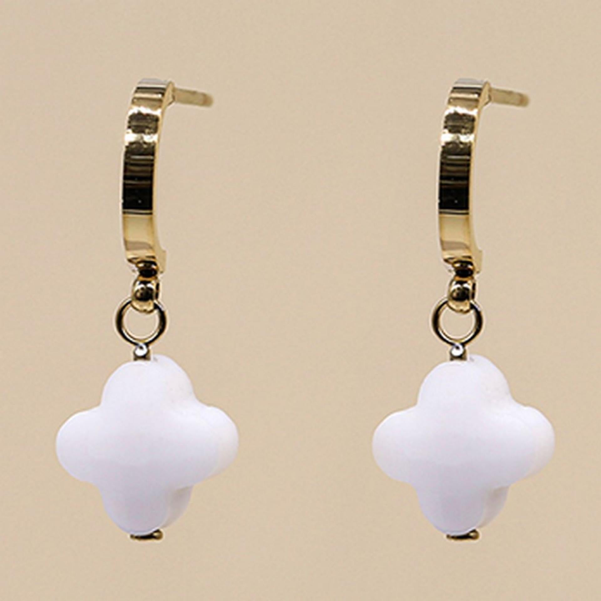 Zag Bijoux Ohrringe Velasquez gold/Perlmutt