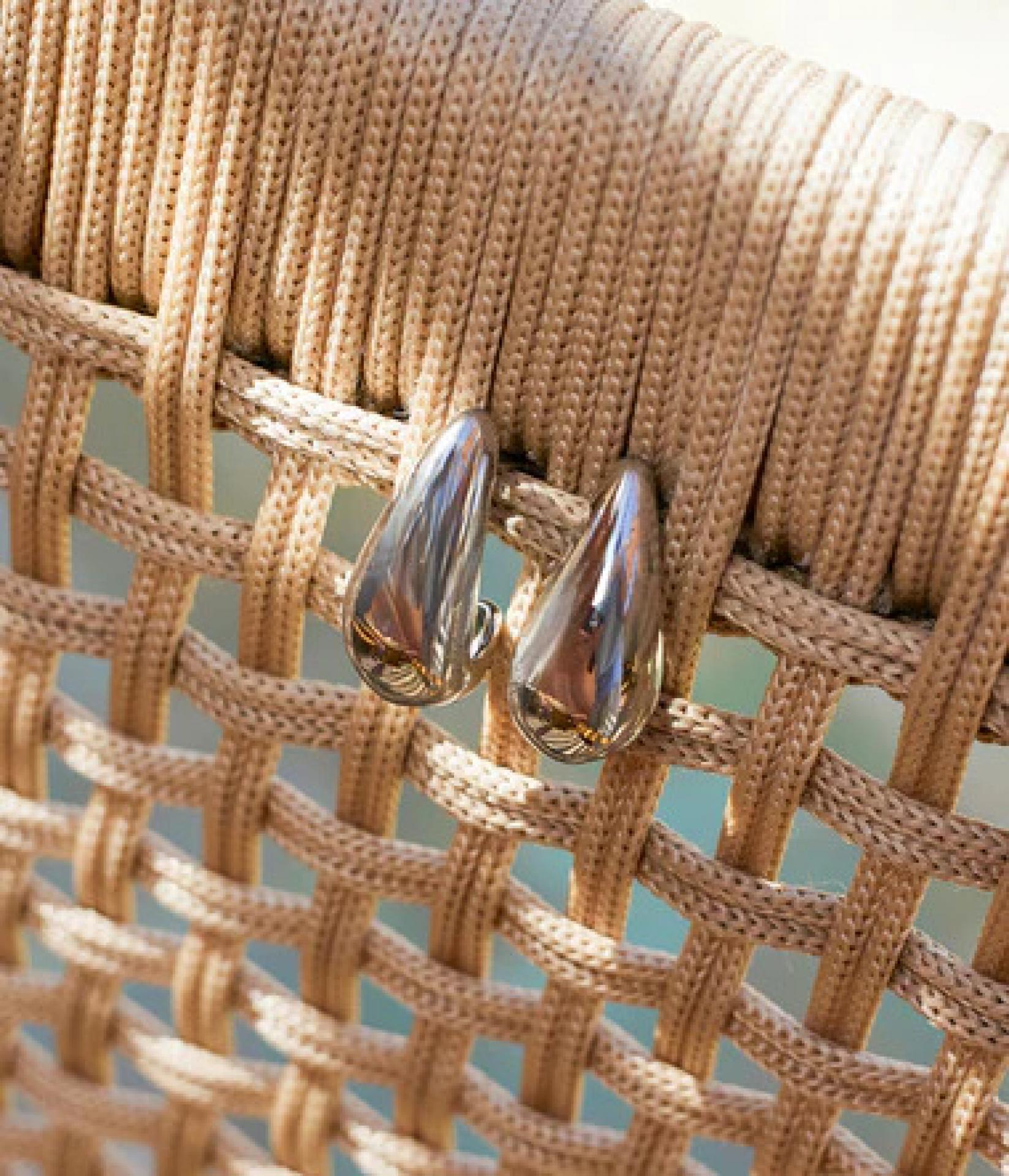 Zag Bijoux Ohrring Agua Silber