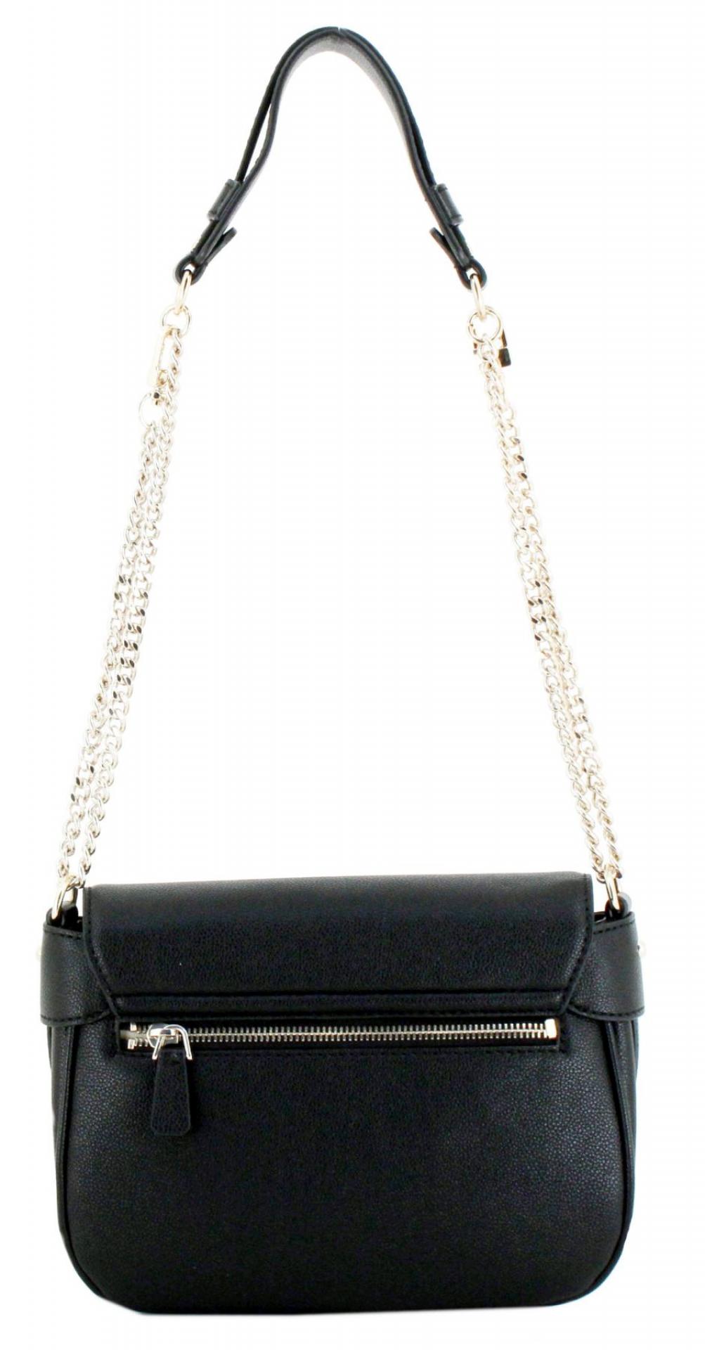 Guess Fedora Flap Schultertasche Schwarz