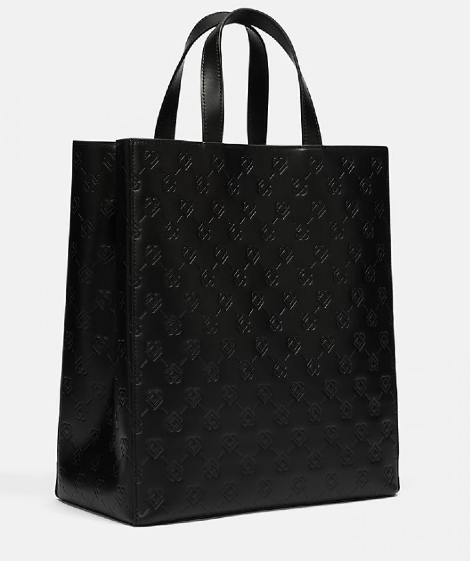 Liebeskind Berlin Tote Shopper M Icon Paper Bag Black