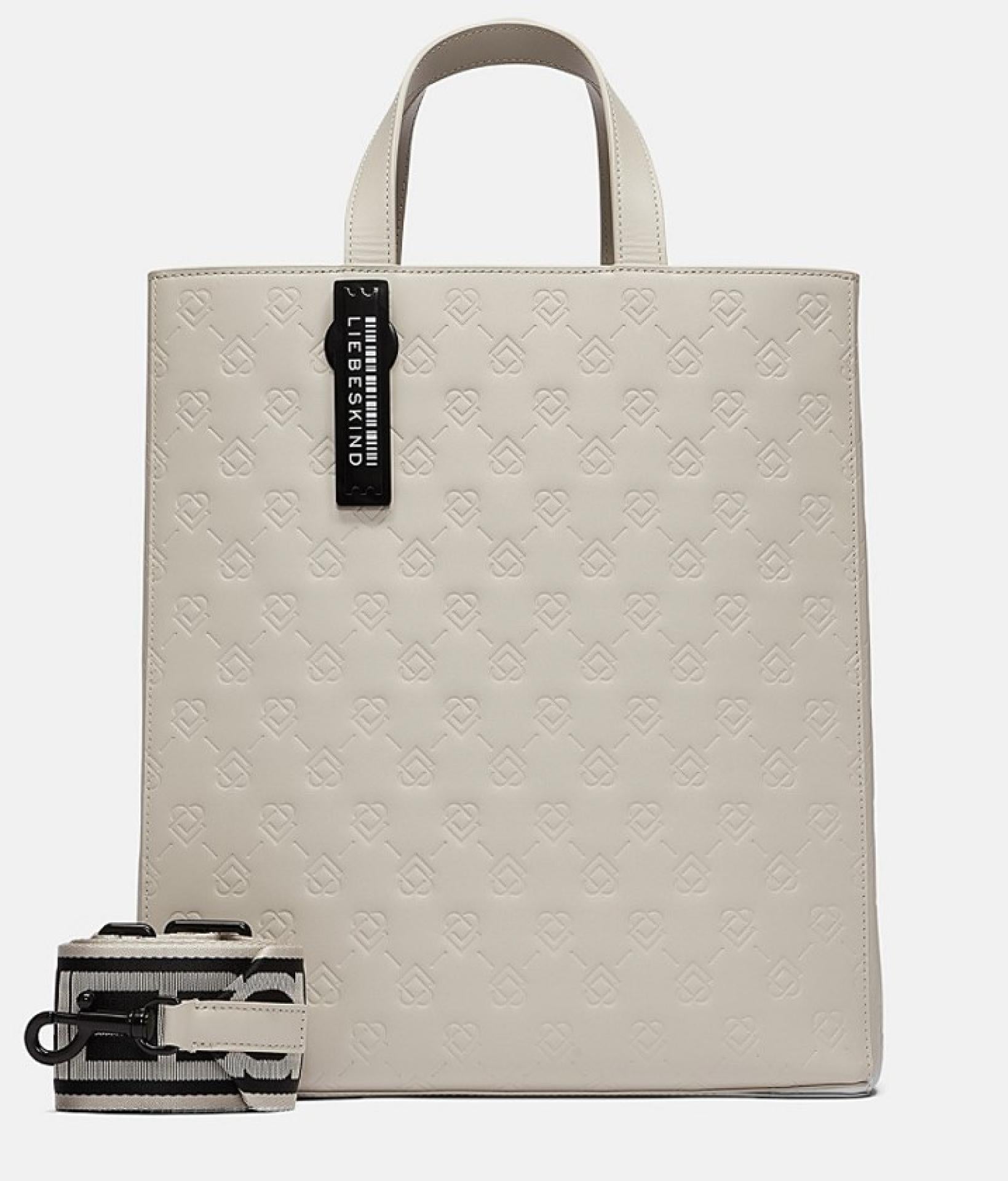 Liebeskind Berlin Tote Shopper M Icon Paper Bag Almond Milk