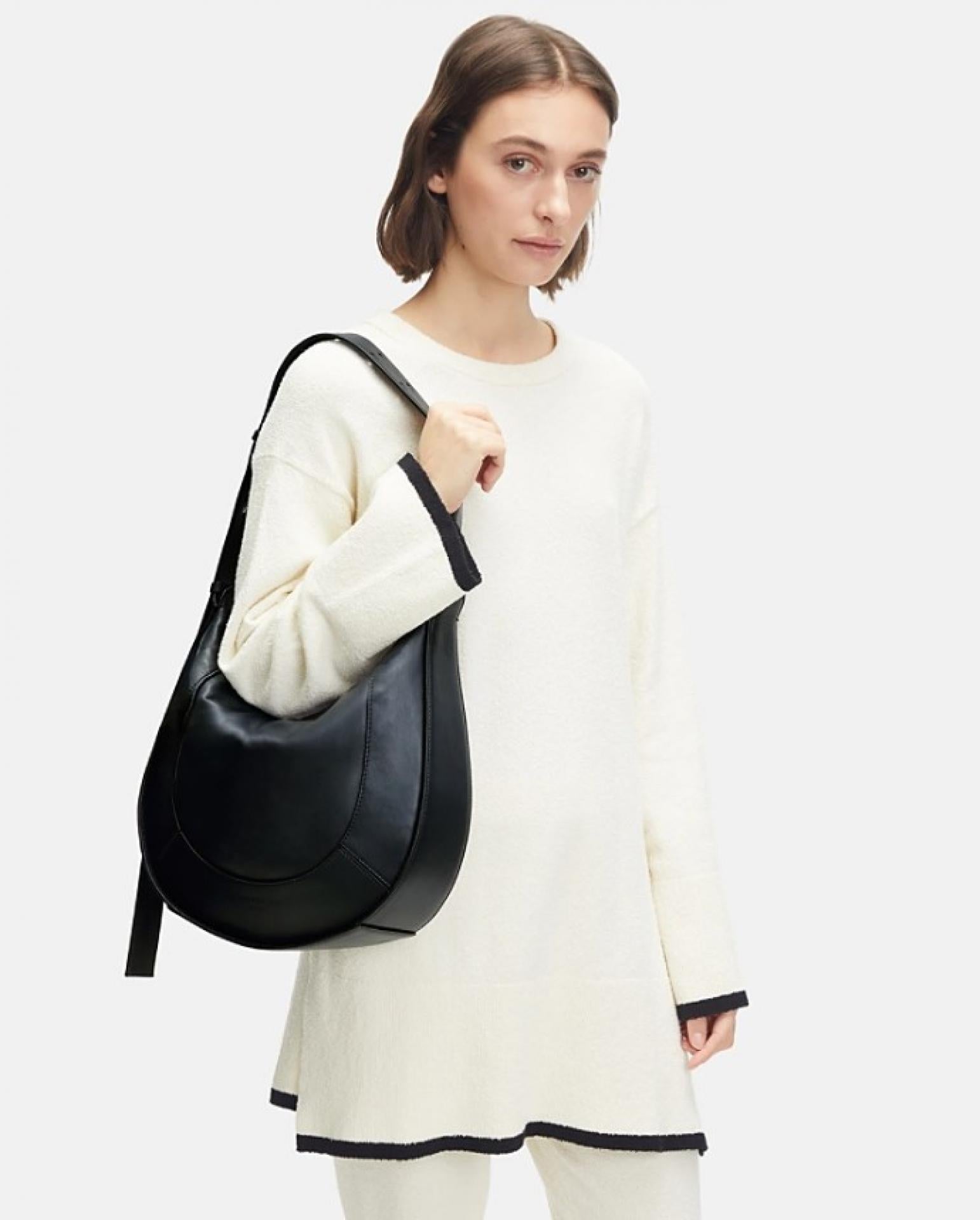 Liebeskind Handtasche Alma Hobo M dark night