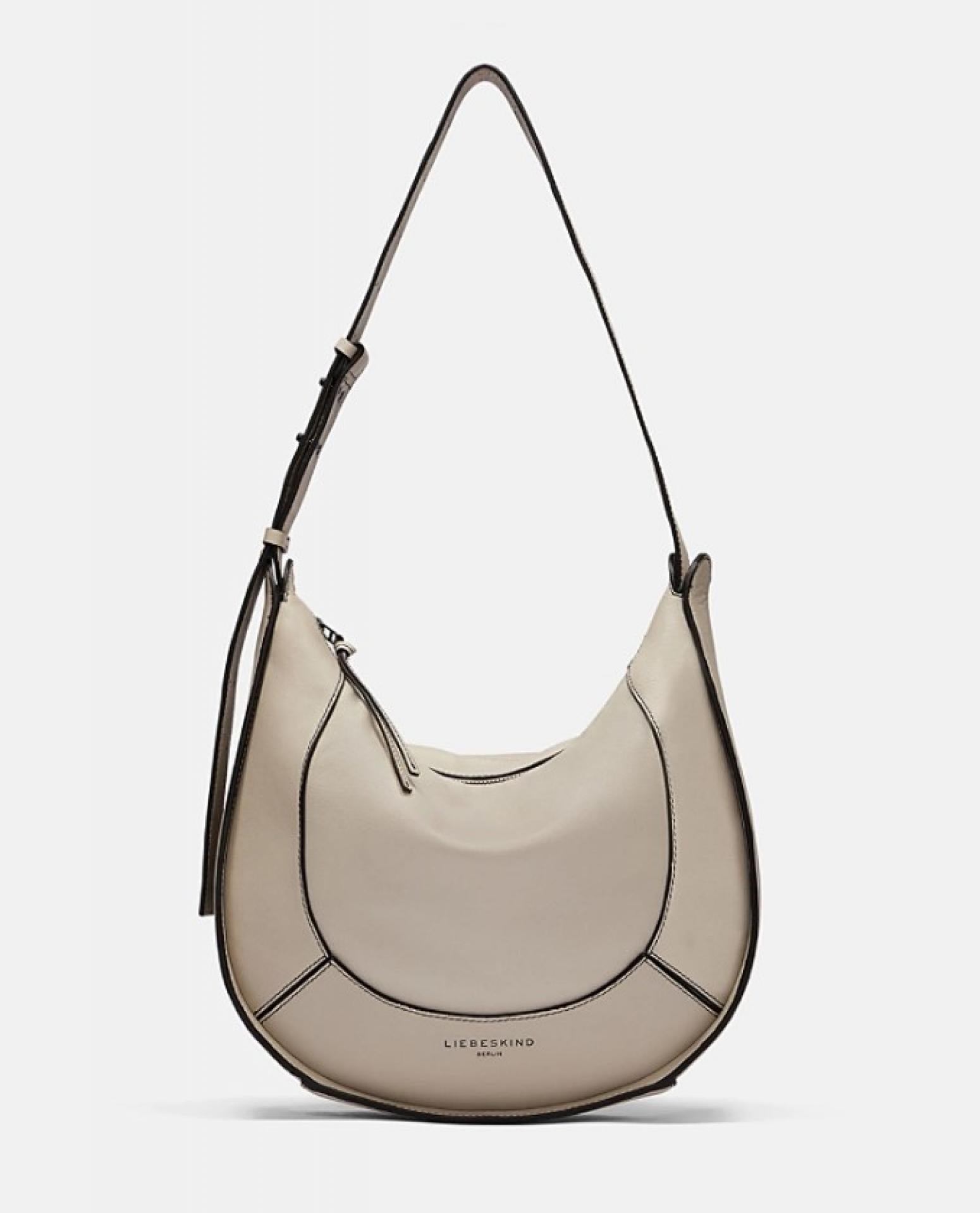 Liebeskind Berlin Schultertasche Alma Hobo M almond milk