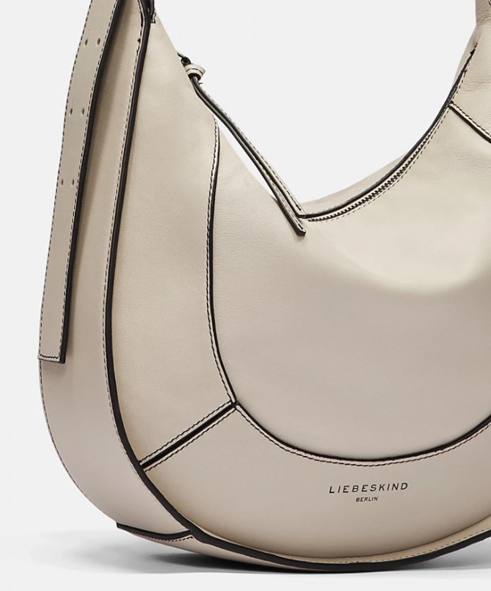 Liebeskind Berlin Schultertasche Alma Hobo M almond milk