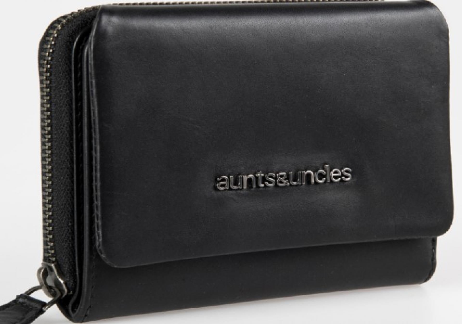 Aunts & Uncles Dahlia RV-Börse mit Klappe jet black
