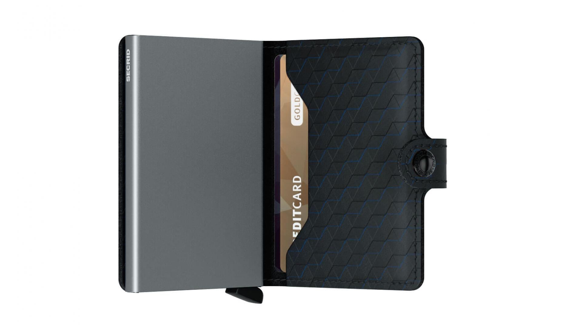 Secrid Kartenetui Miniwallet Optical Black-Titanium