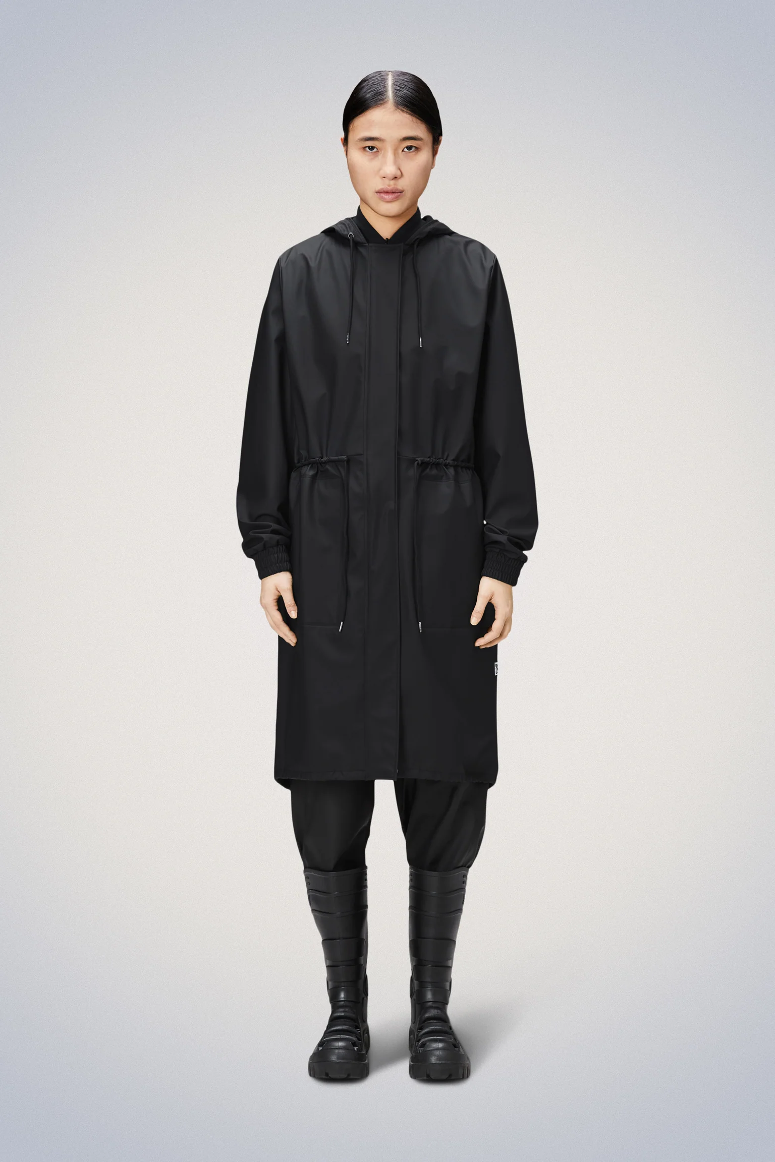 Rains Regenjacke String W Parka Navy