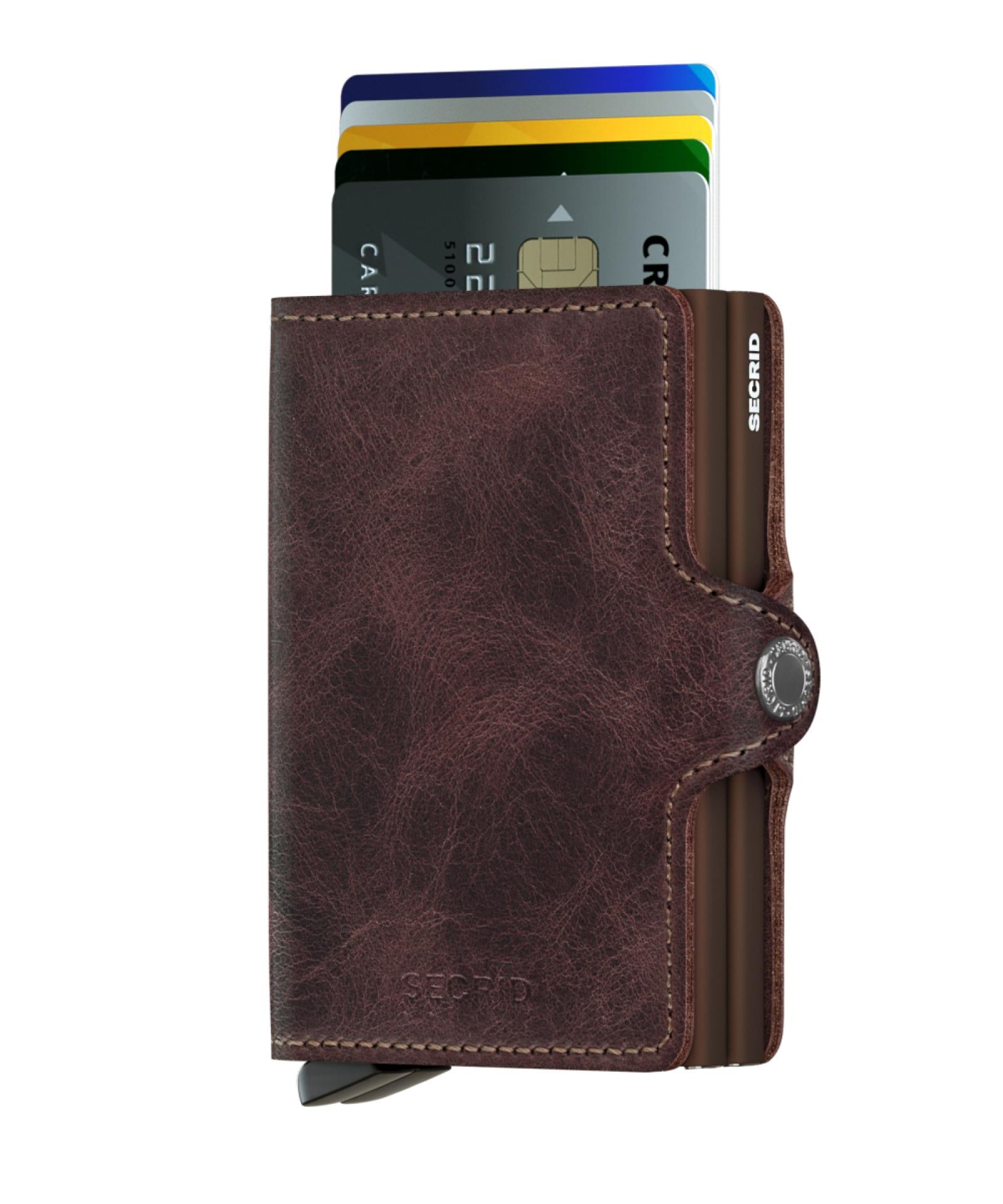 Twinwallet - Farbe: Vintage Chocolate