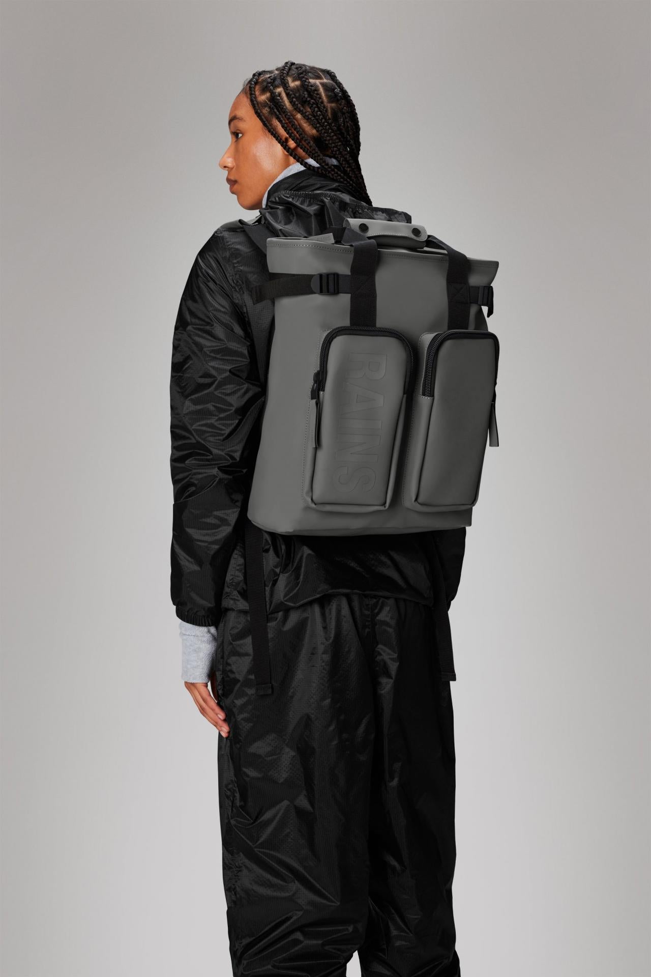 Rains Texel Tote Backpack W3 Grey
