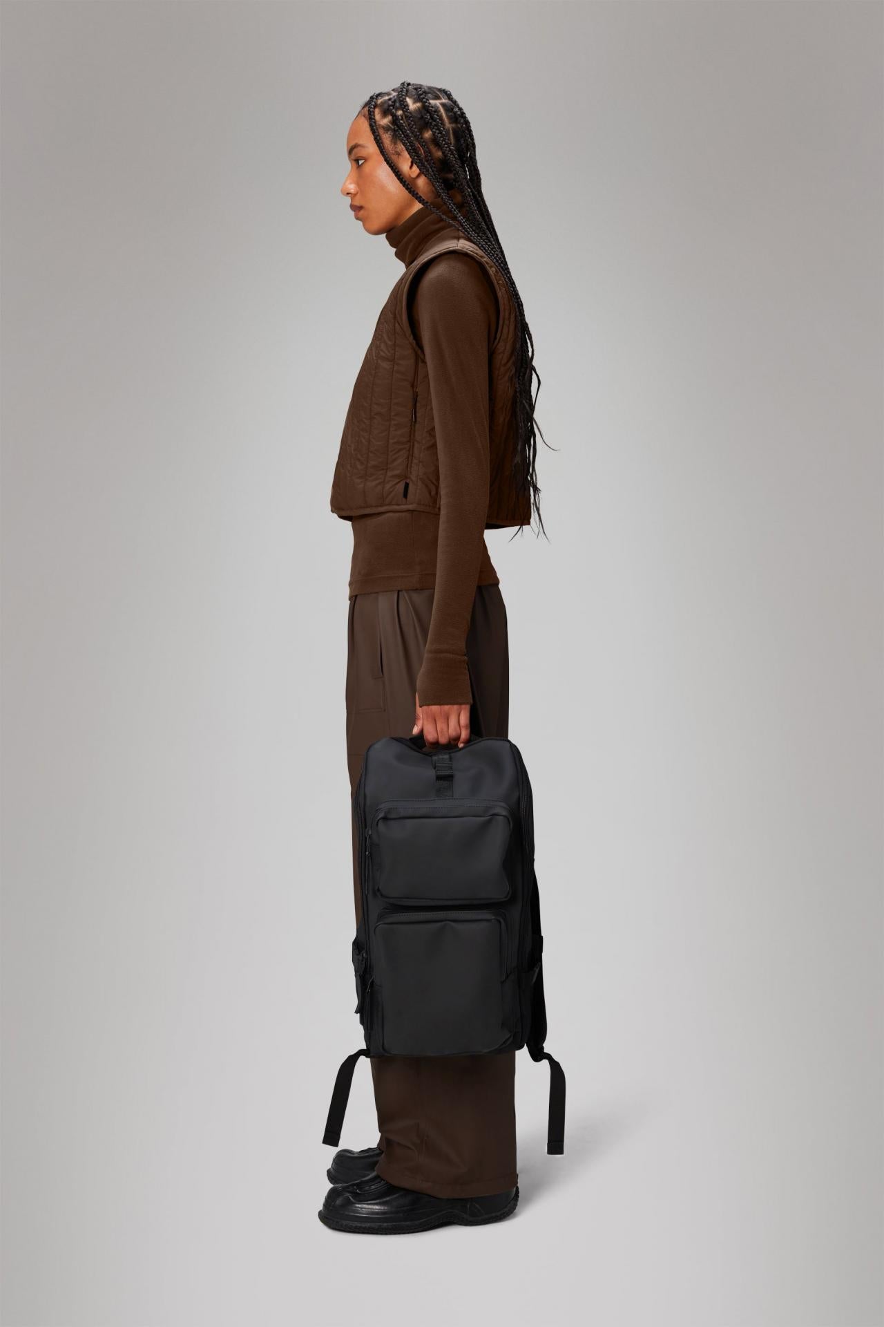 Rains Trail Cargo Backpack Rucksack W3 - Variante: black