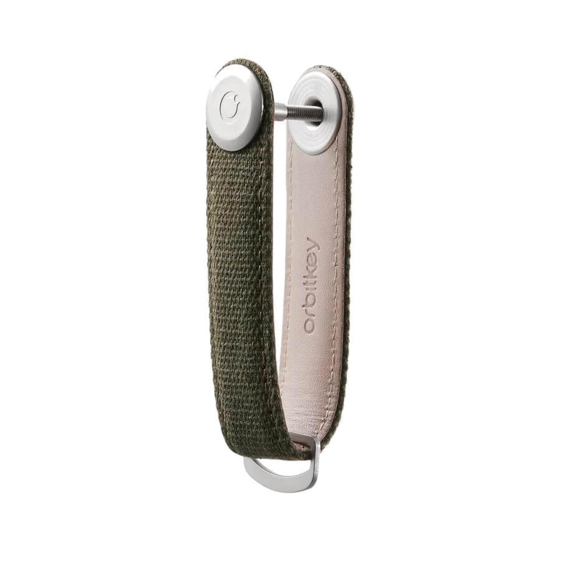 Orbitkey Key Organiser 2.0 Canvas Olive/Olive