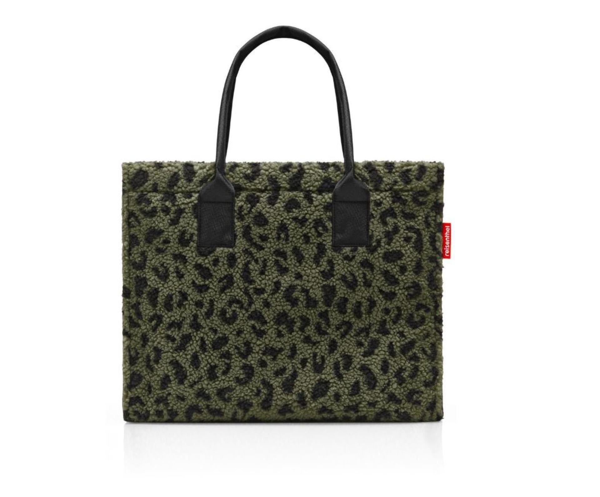 Reisenthel daily shopper teddy leo olive