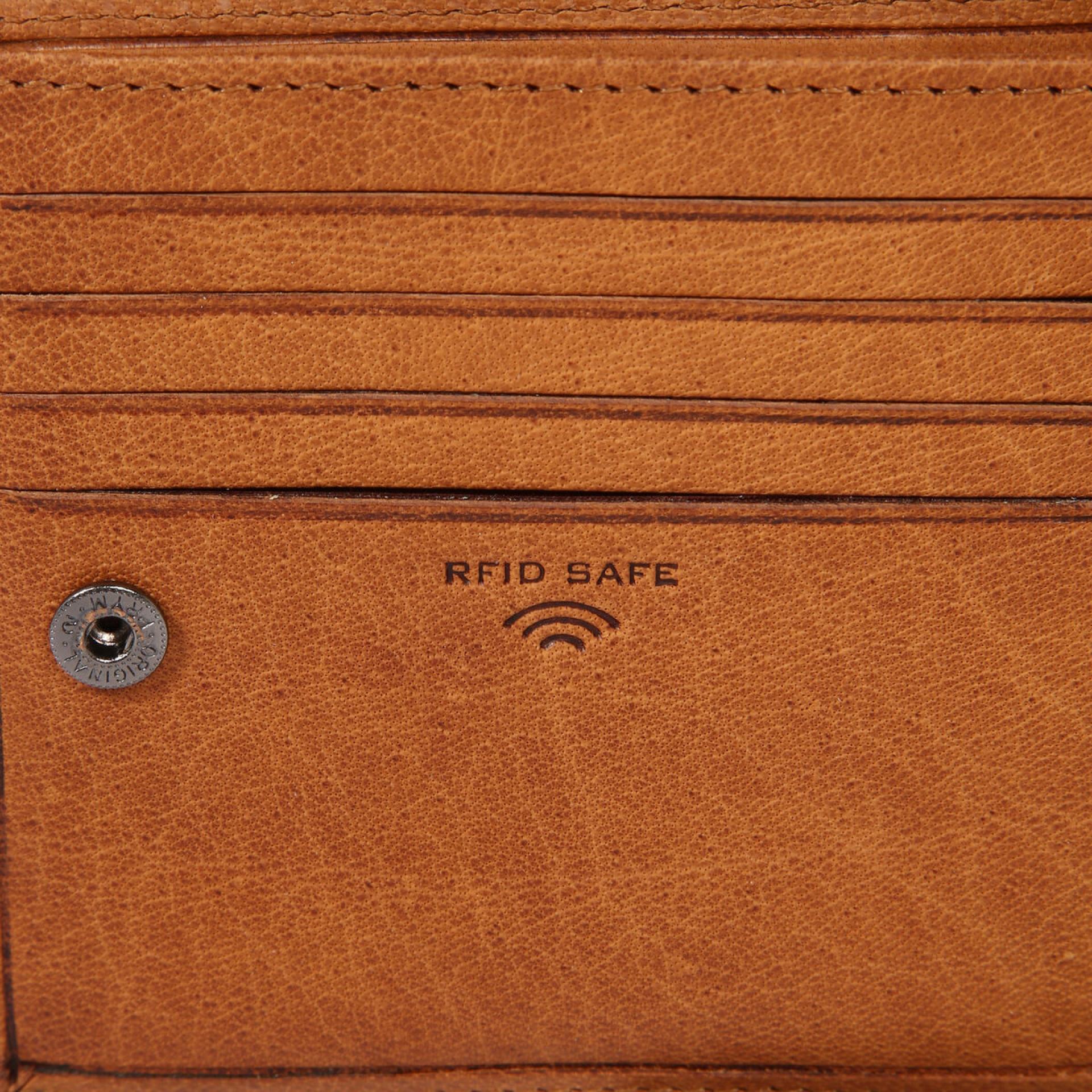 Strellson Geldbörse Blackwall Myles Billfold H8 cognac