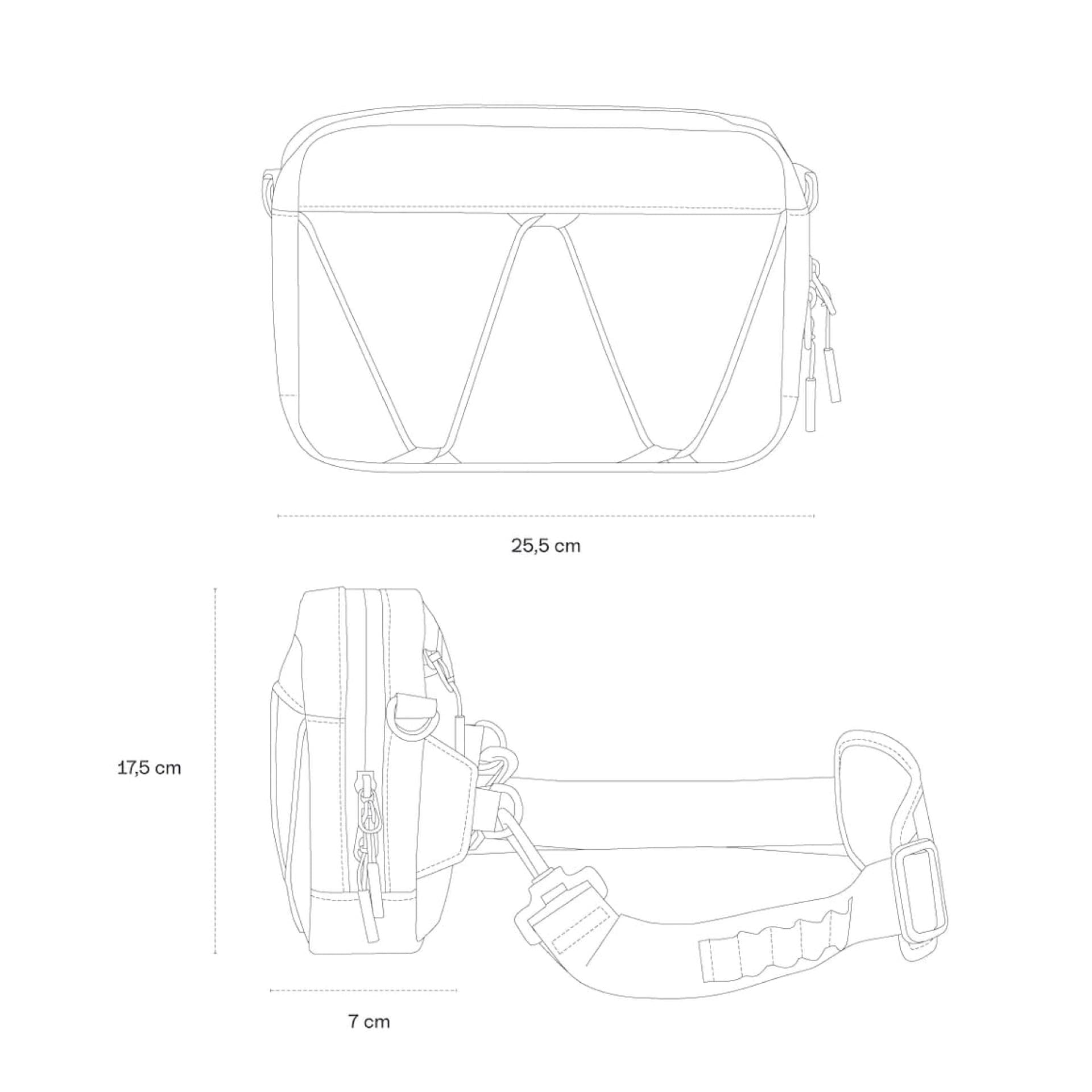 Kapten & Son Banff Crossbody All Black