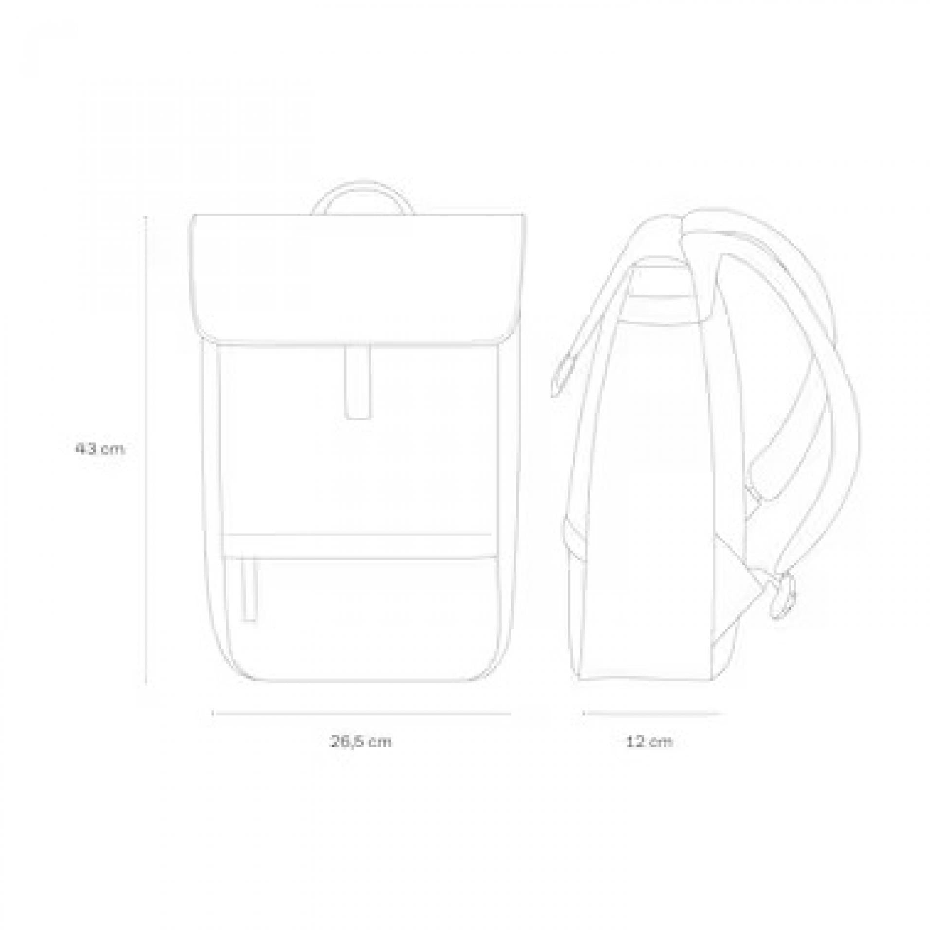 Kapten & Son Rucksack Fyn - Farbe: Muted Clay