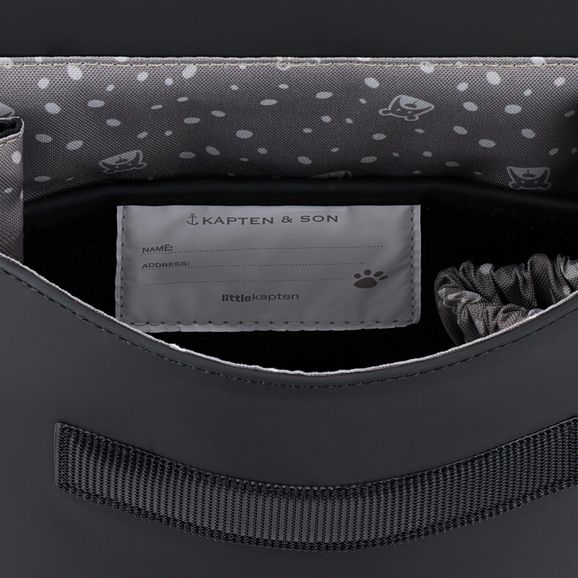 Kapten & Son KIDS Rucksack Fyn All Black
