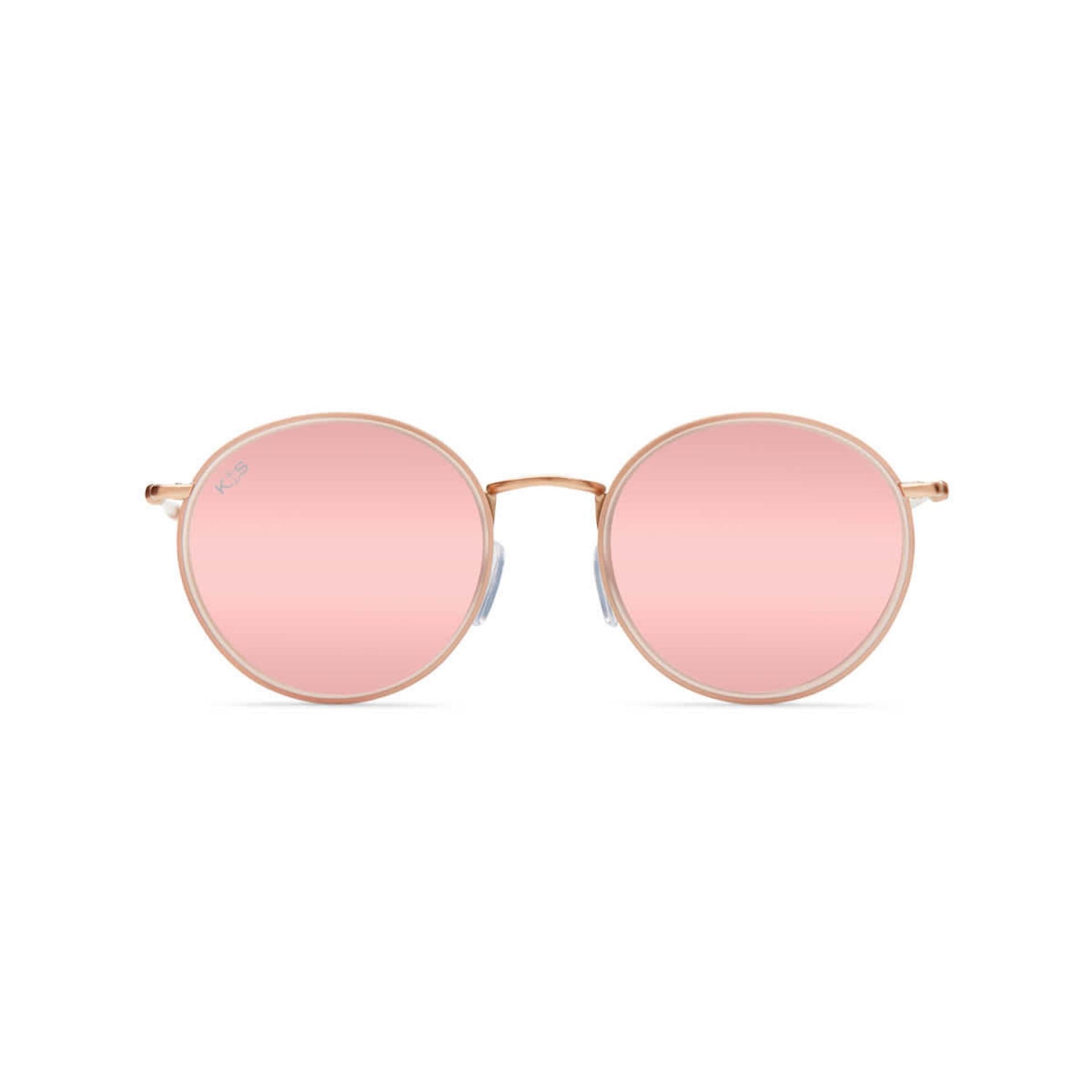 Kapten & Son Sonnenbrille Amsterdam All Pink Mirrored