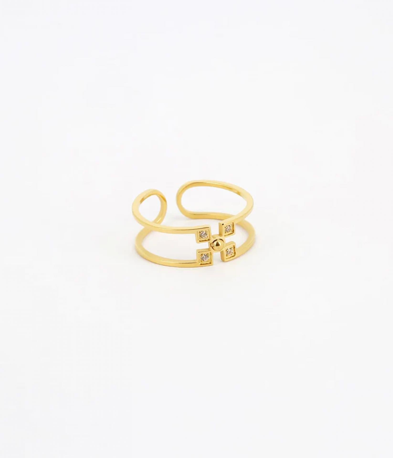 Zag Bijoux Ring Mathilda gold