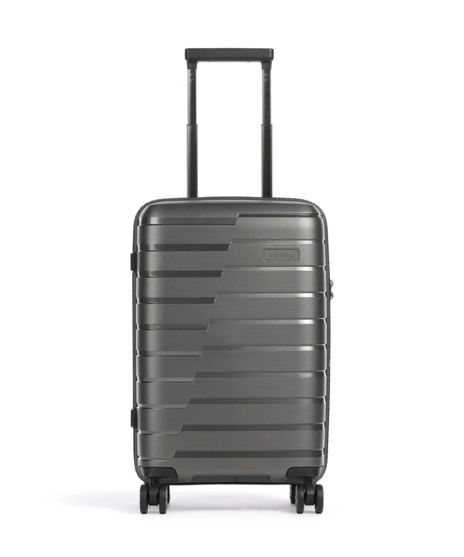 Travelite AIR BASE Trolley 4w S Slim Anthracite 35x55x25 cm
