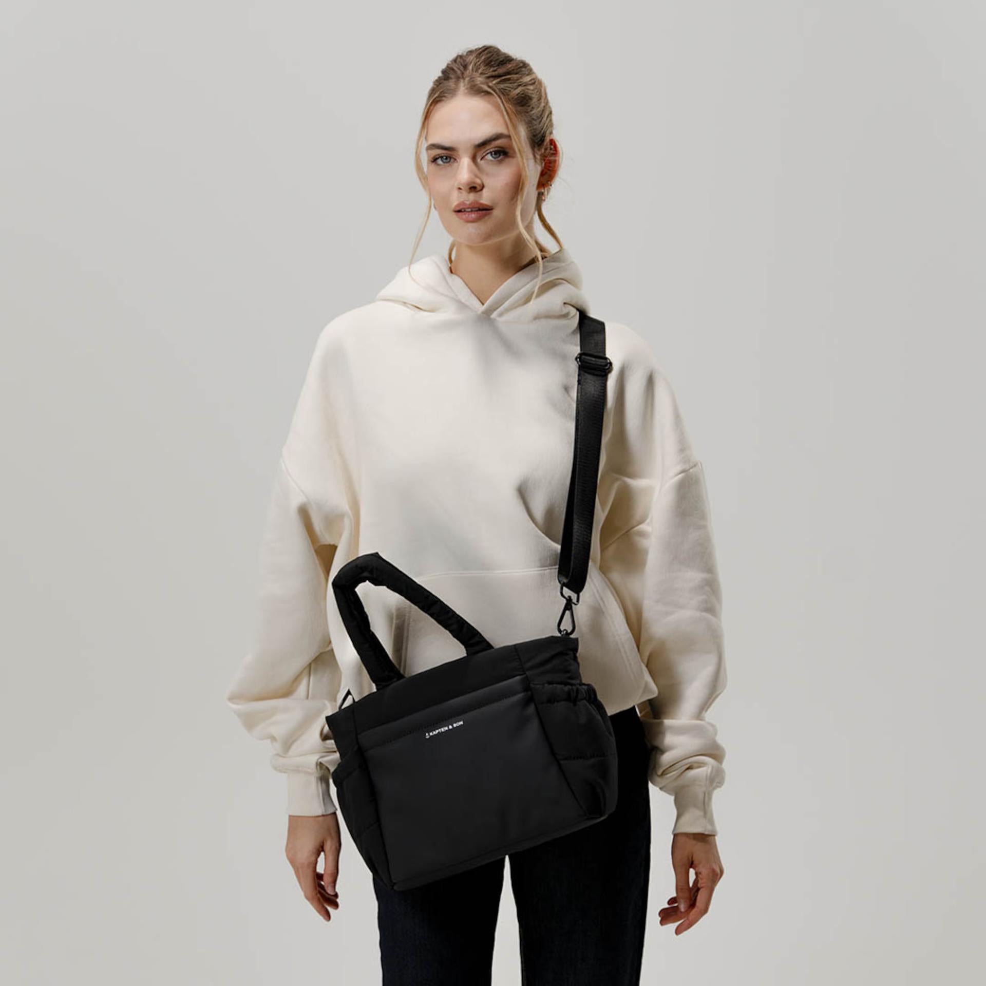 Shopper Tasche HELLVI CLOUD SMALL ALL BLACK