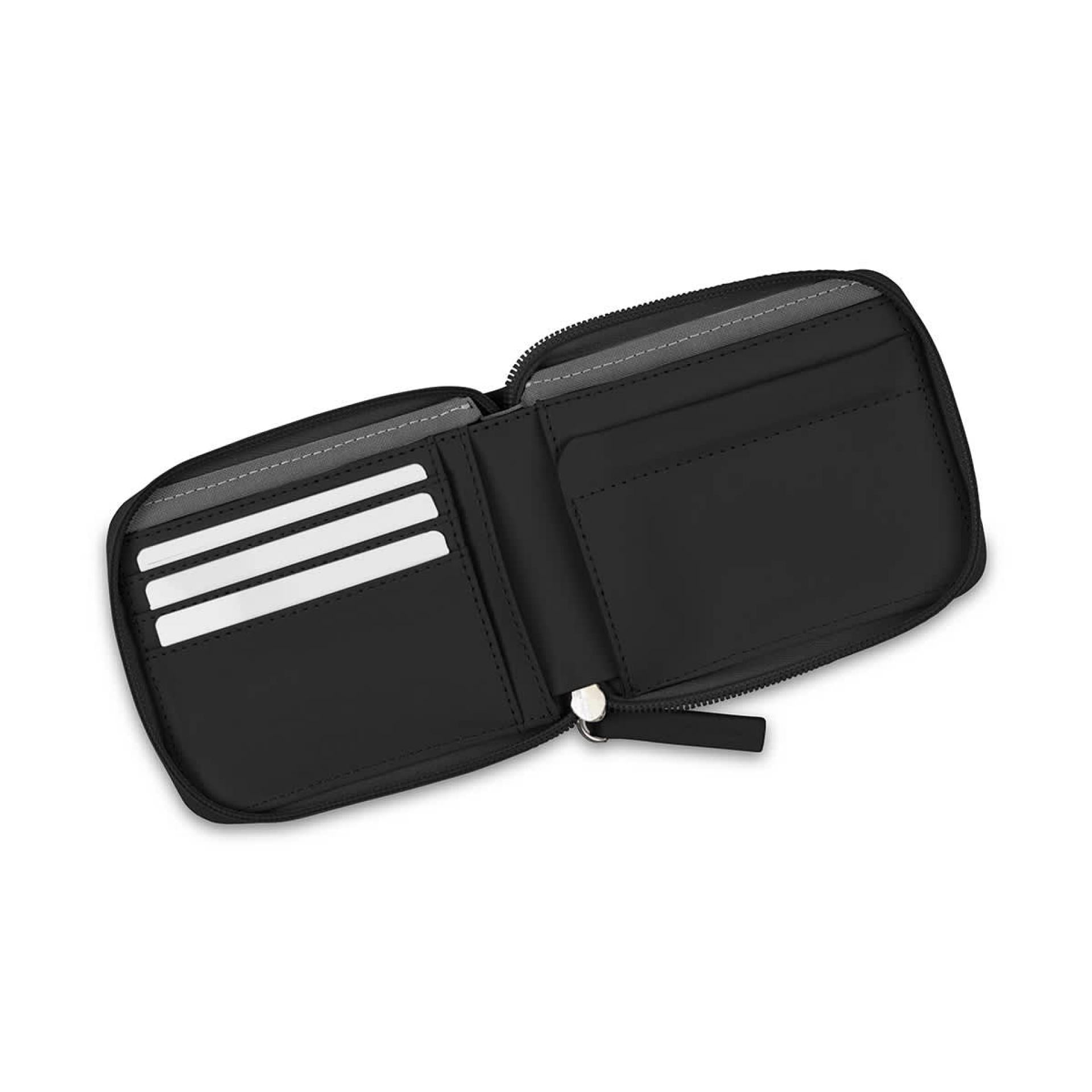 Kapten & Son Geldbörse Camden All Black