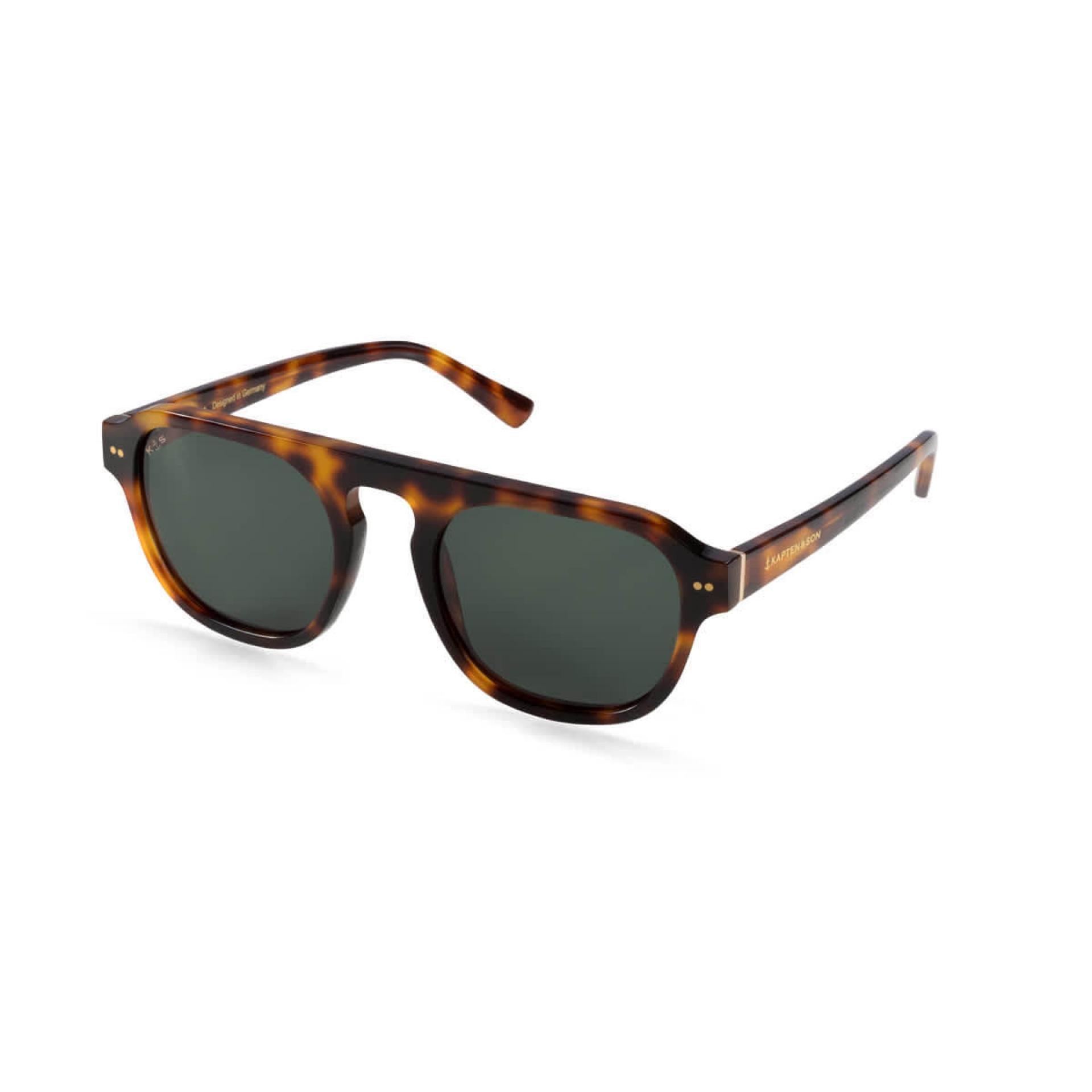Kapten & Son Sonnenbrille Chicago Tortoise Green