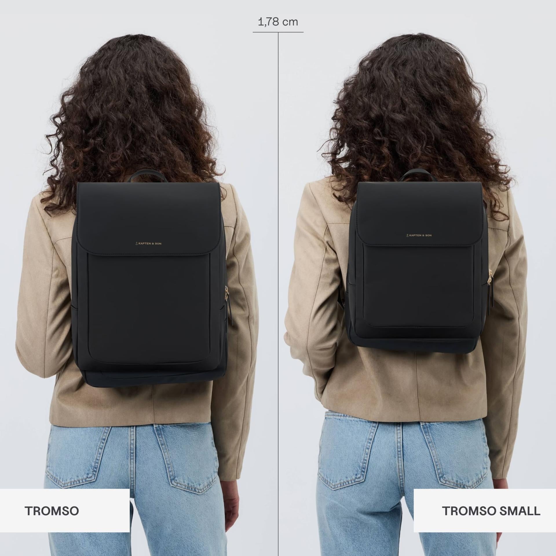 Kapten & Son Rucksack "Tromso Small 2.0" Cream Black