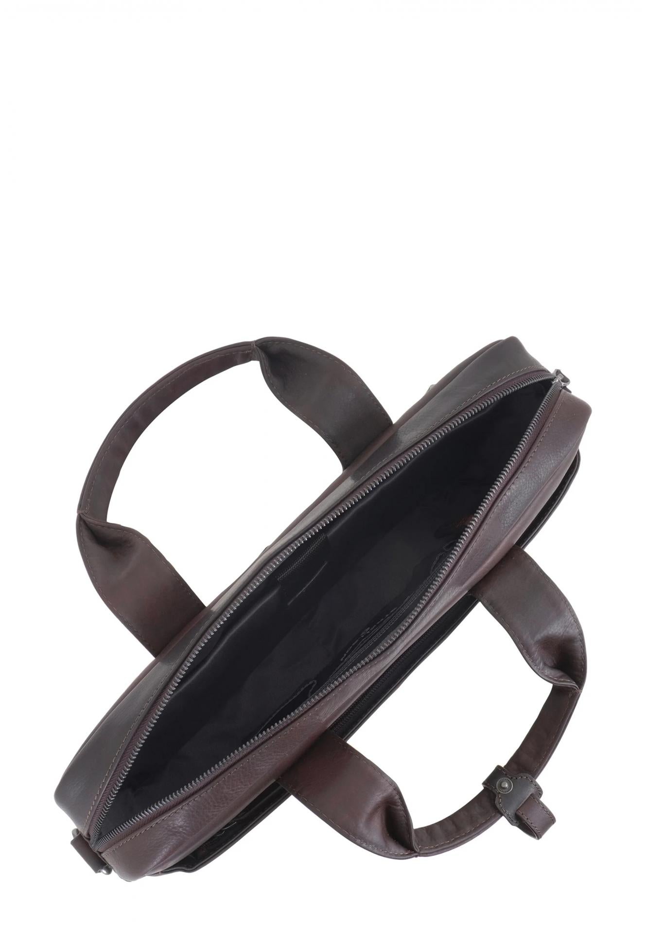 Strellson stratford 2.0 briefbag shz - Farbe: darkbrown