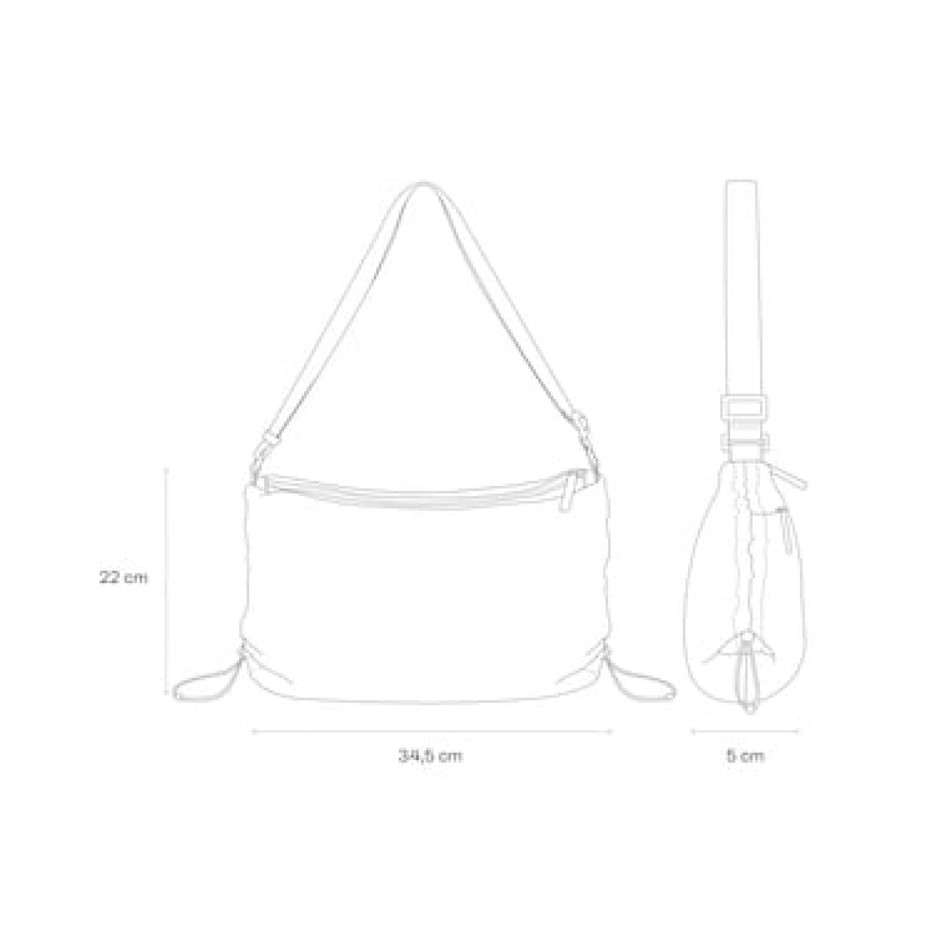 Kapten & Son Moonbag Tasche Skara Small All Black