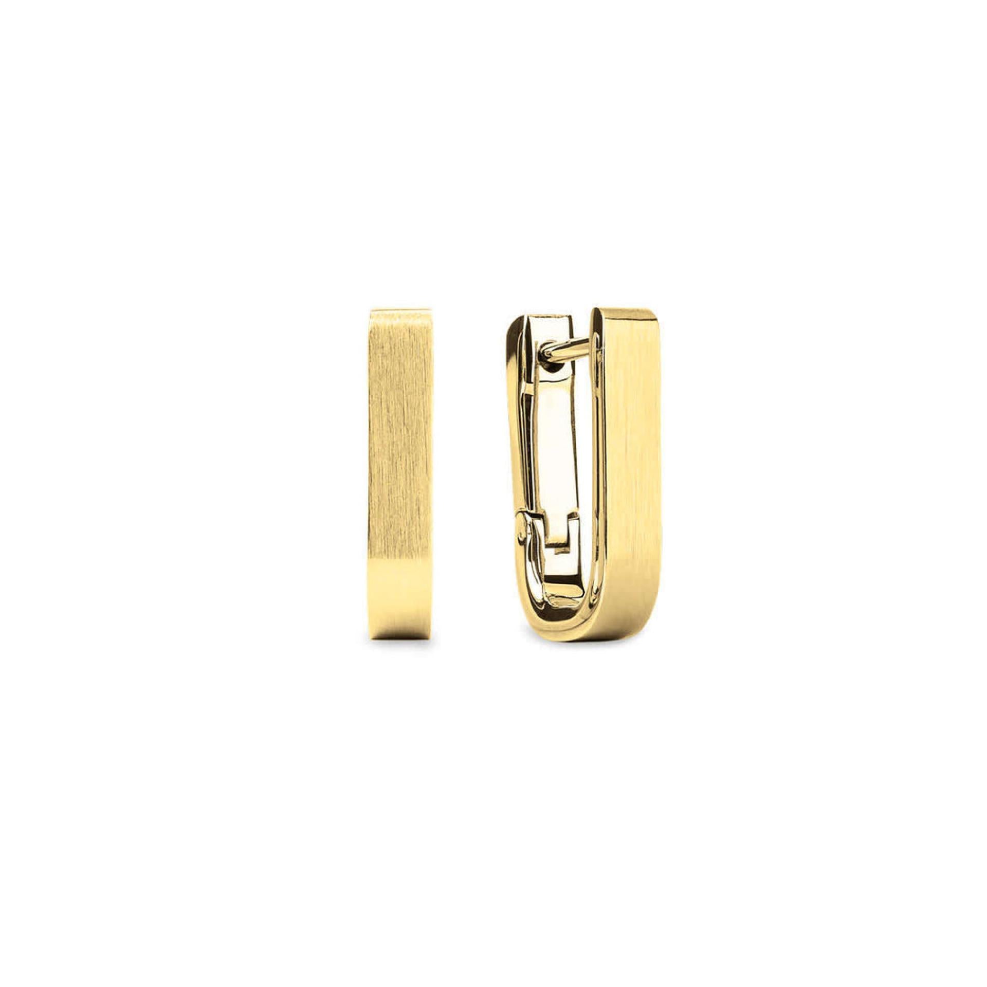 Kapten & Son Earring Bold Hoop Gold Ohrringe