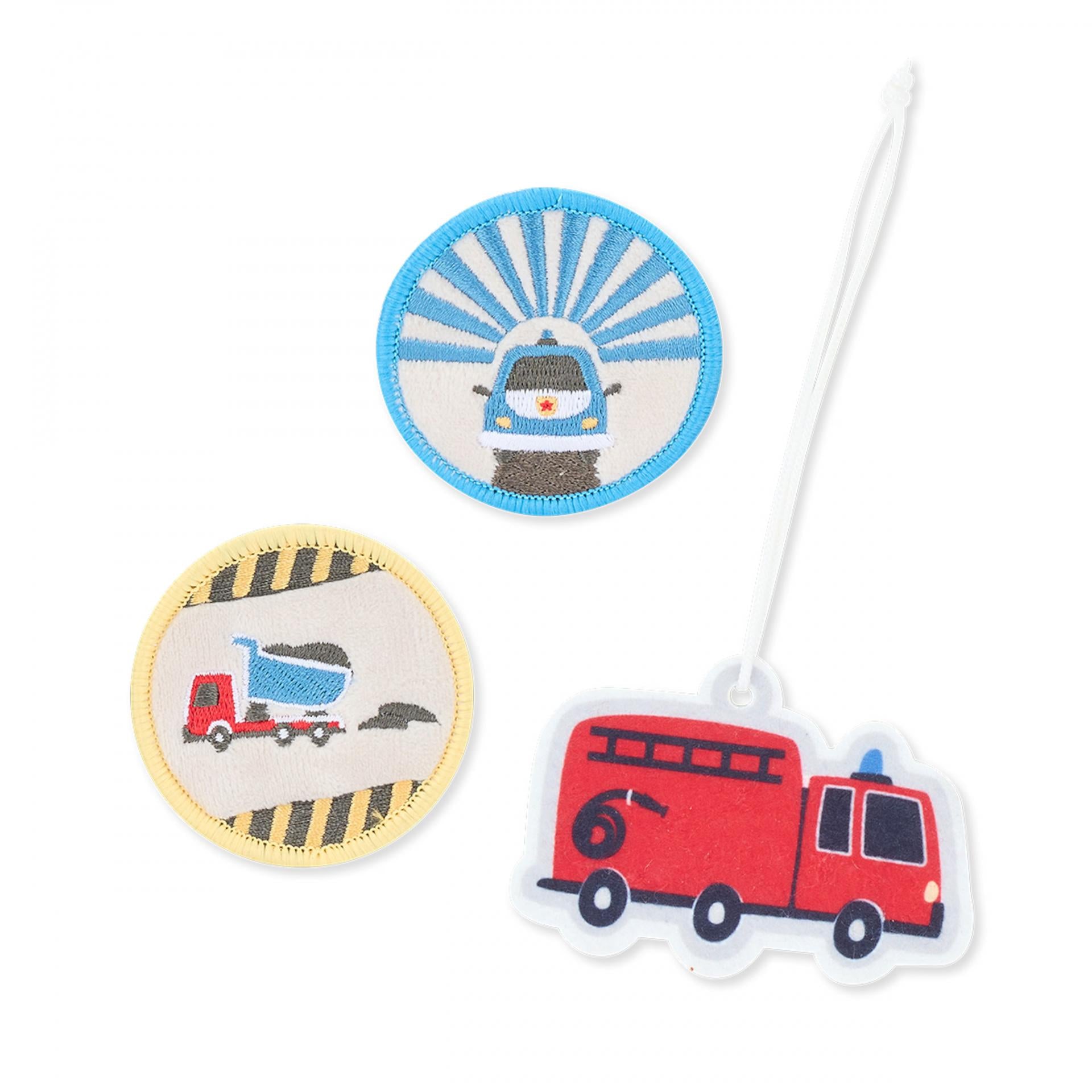 Kapten & Son Patches Set für KIDS Rucksack Car