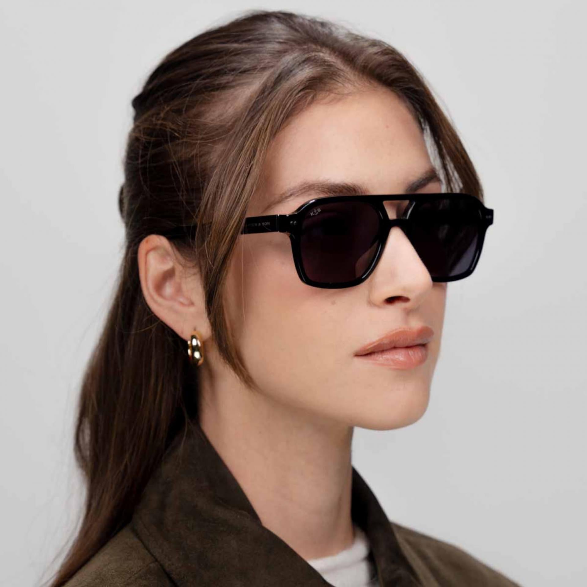 Kapten & Son Sonnenbrille Zurich Edge All Black