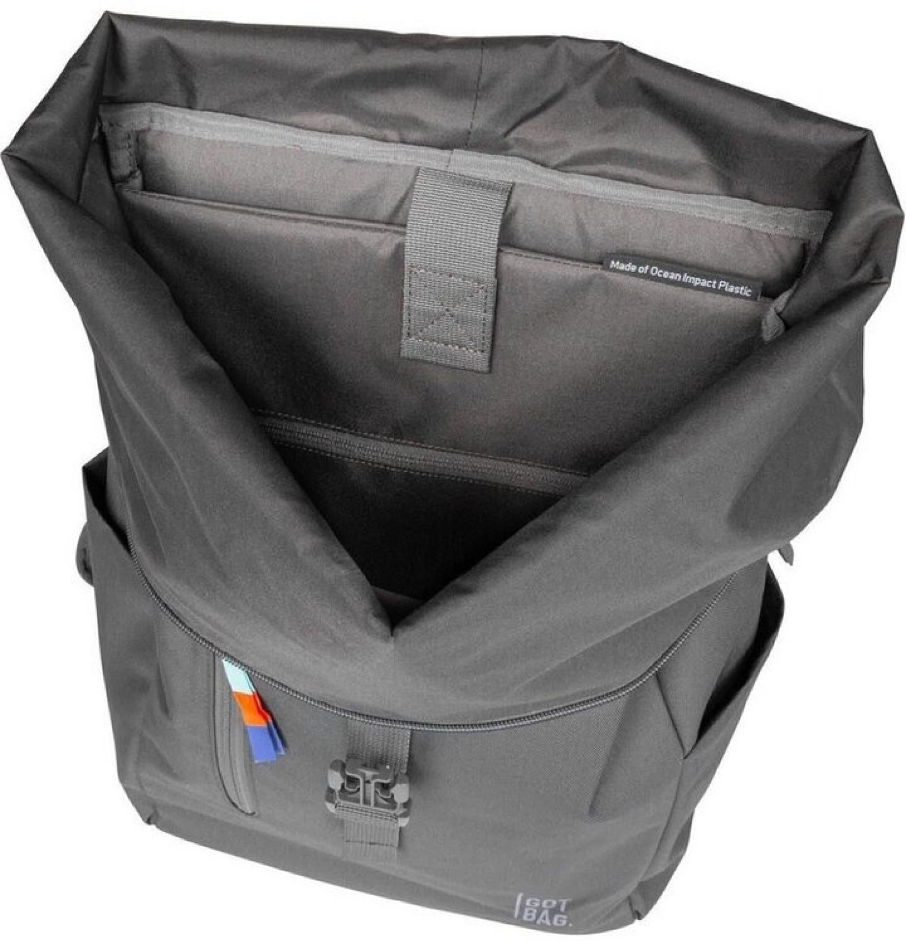 Got Bag Rolltop Rucksack easy 20-31 Liter Classic SHARK