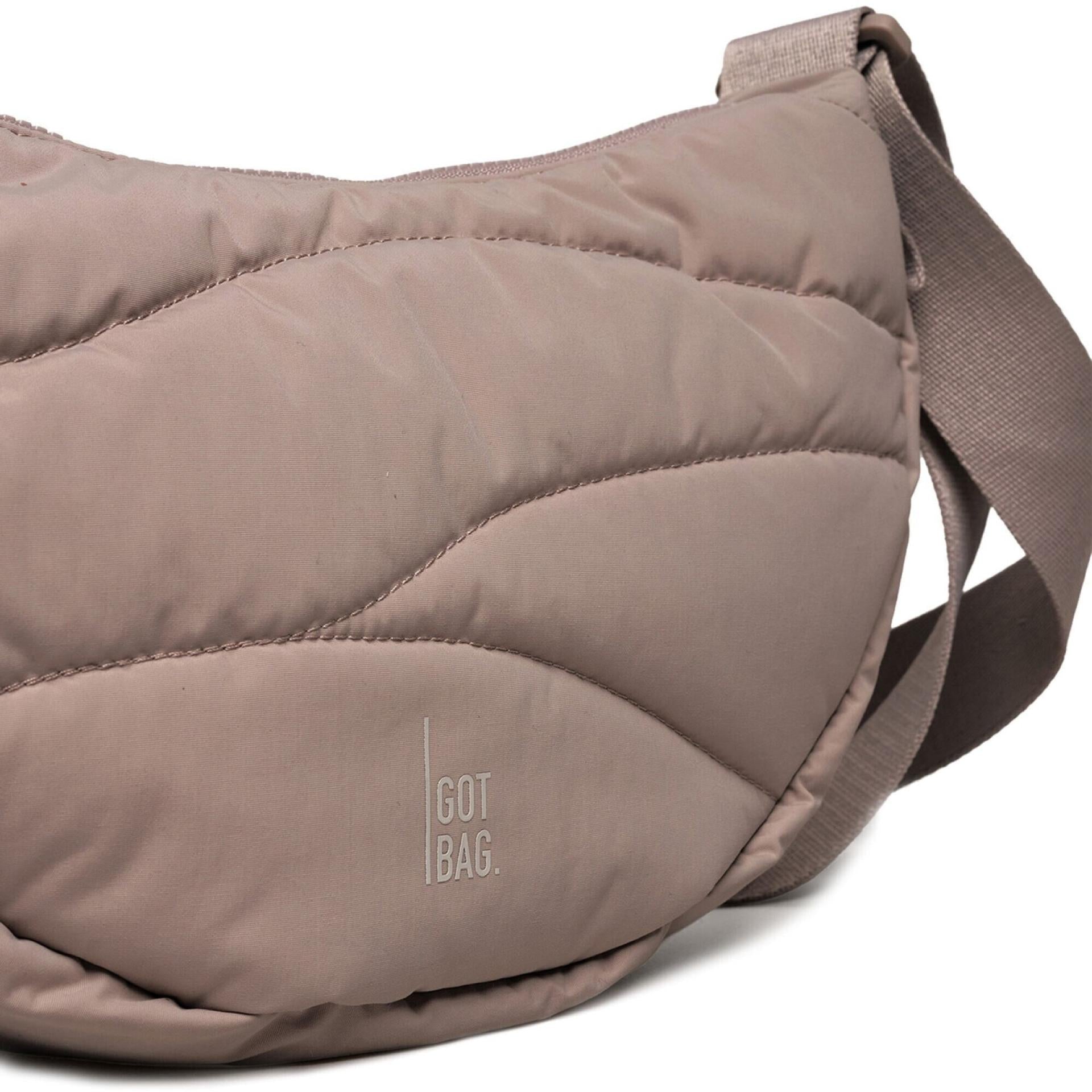 Got Bag WAVY PUFFER MOON BAG SMALL oyster