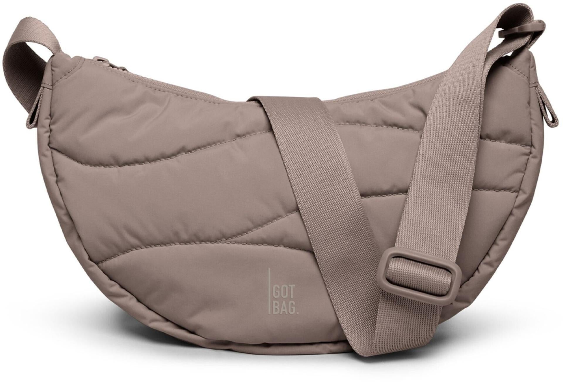 Got Bag WAVY PUFFER MOON BAG SMALL oyster