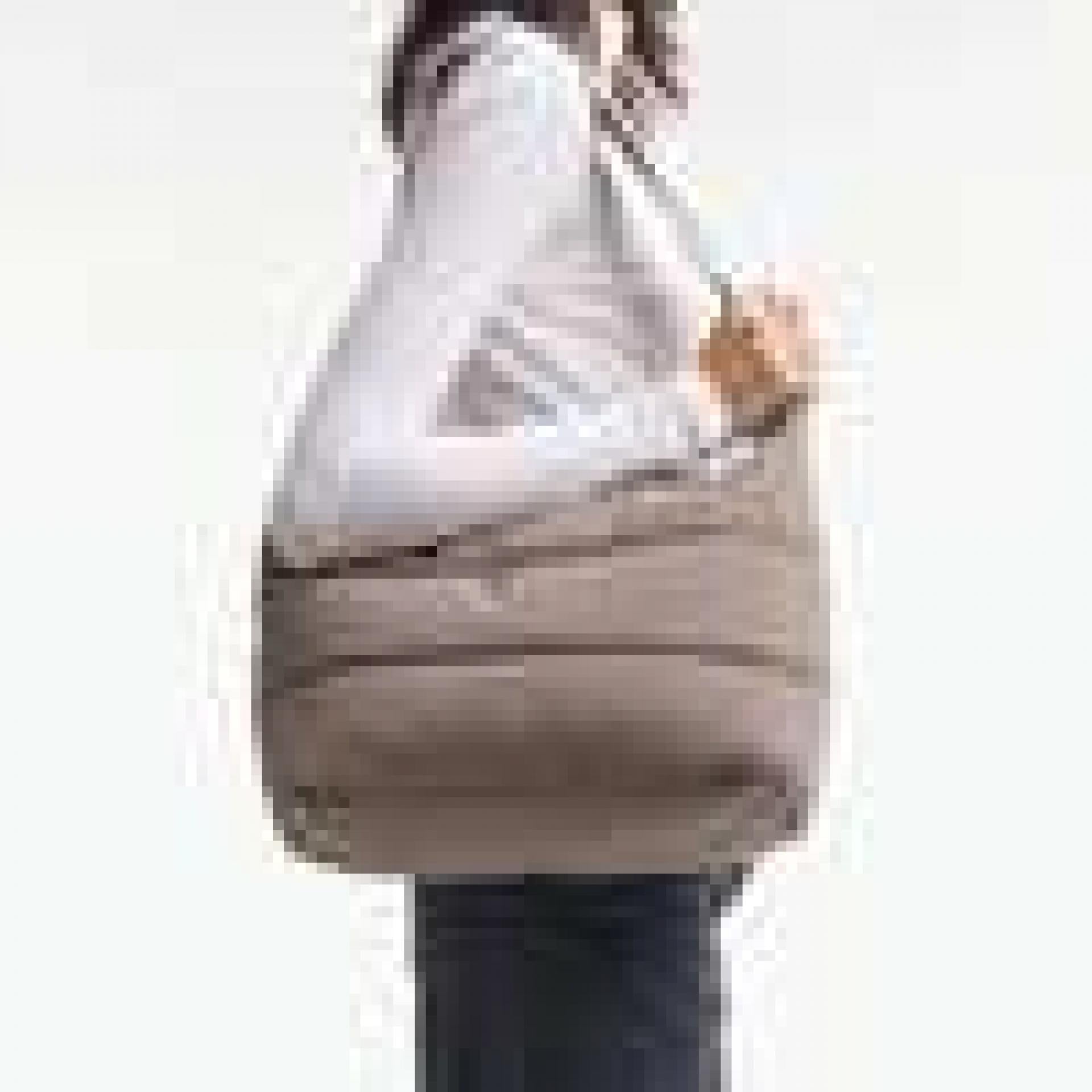 Got Bag PUFFER SQUARE BAG LARGE Monochrome Oyster