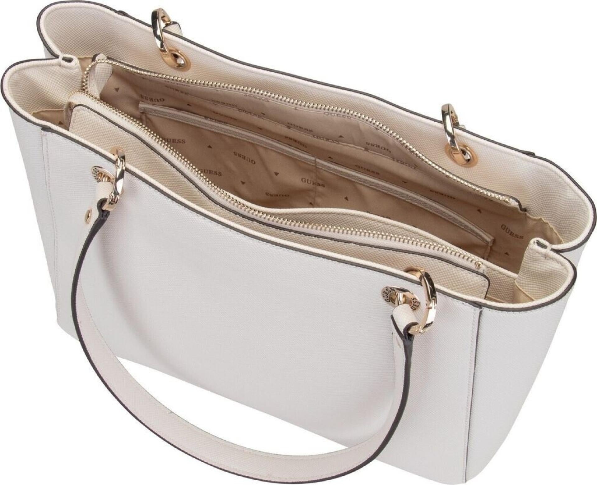 Guess Handtasche Noelle Tote Bone