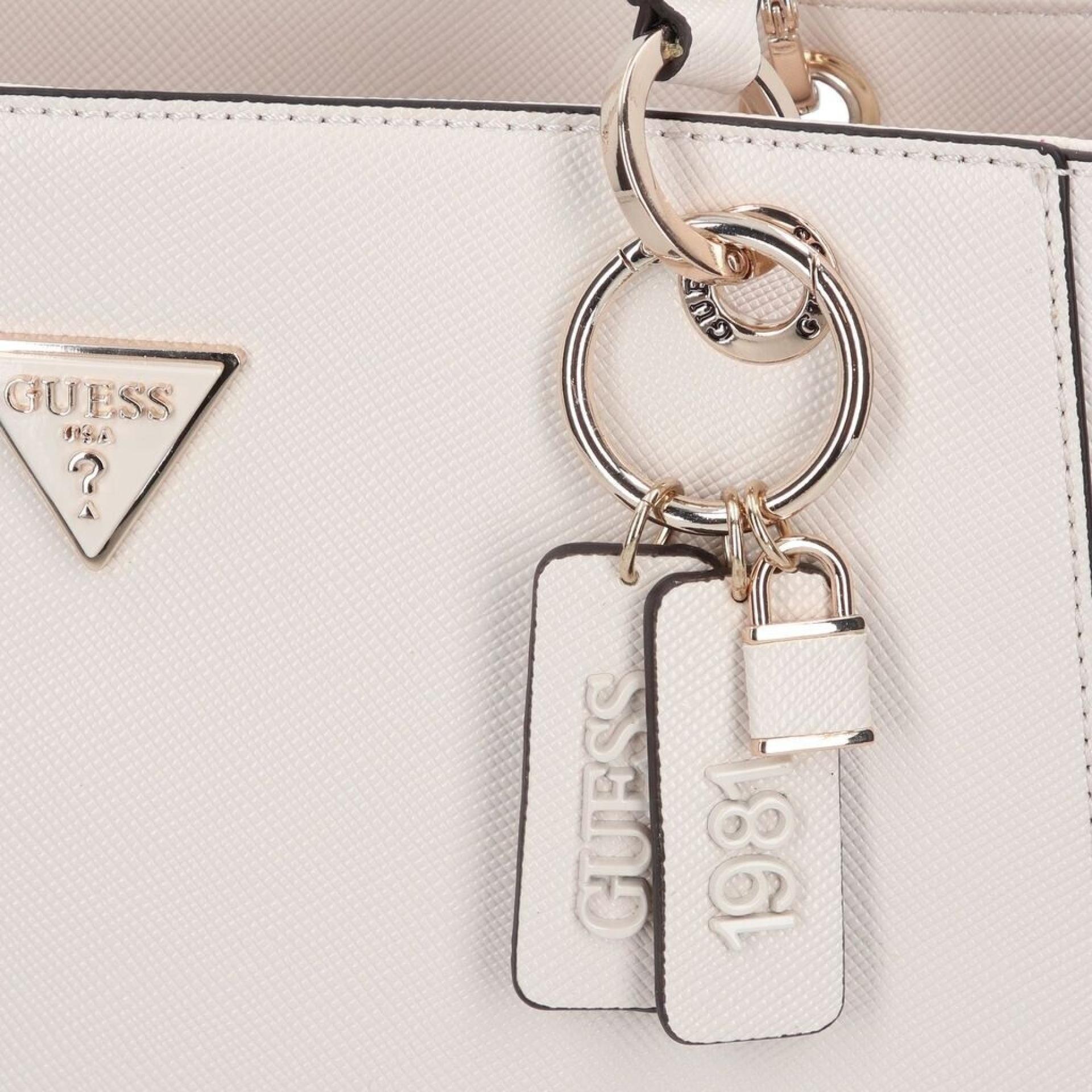 Guess Handtasche Noelle Tote Bone