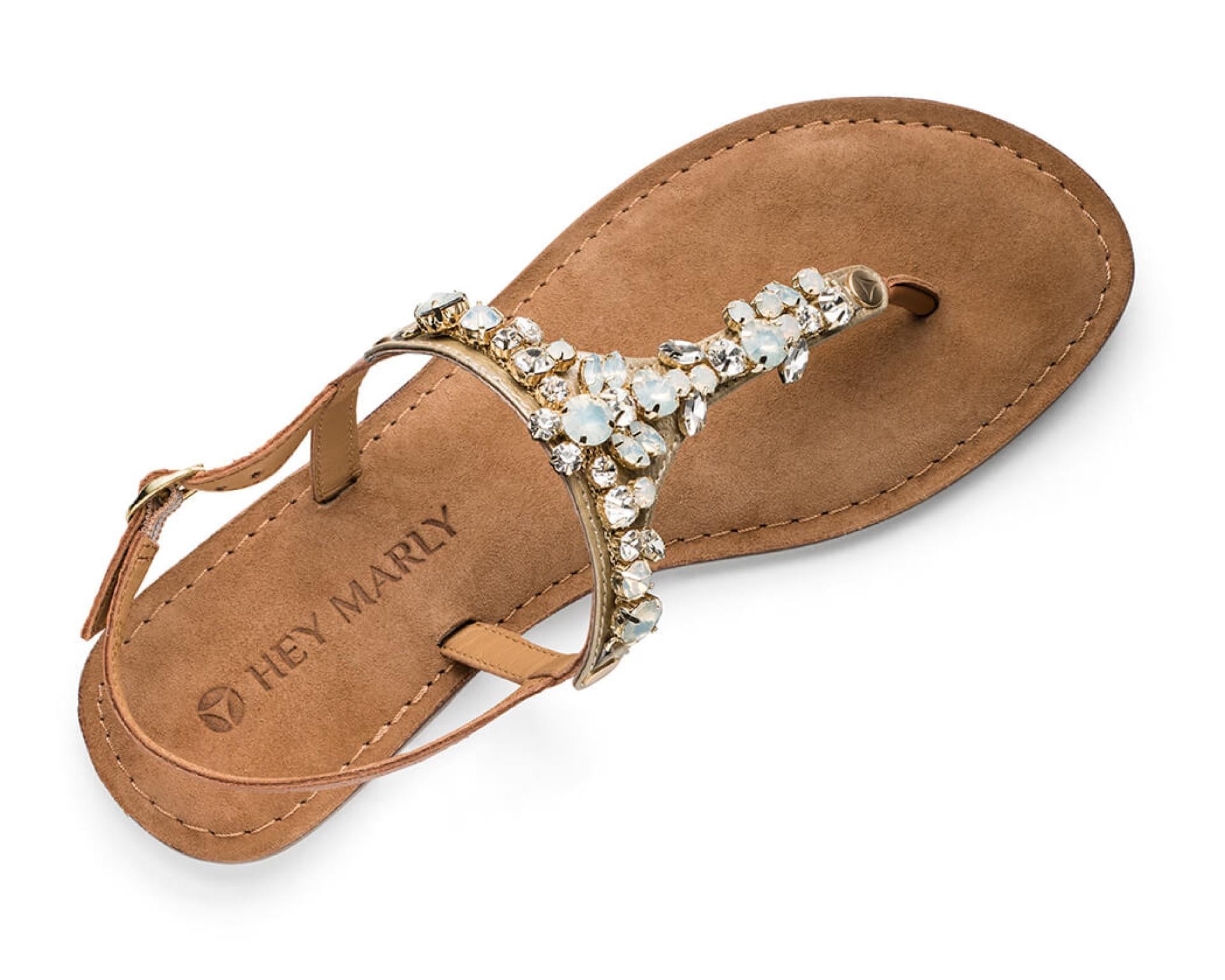 Hey Marly Accessoire für Basis Topping Sandale - Variante: Brilliant Life - Crystal