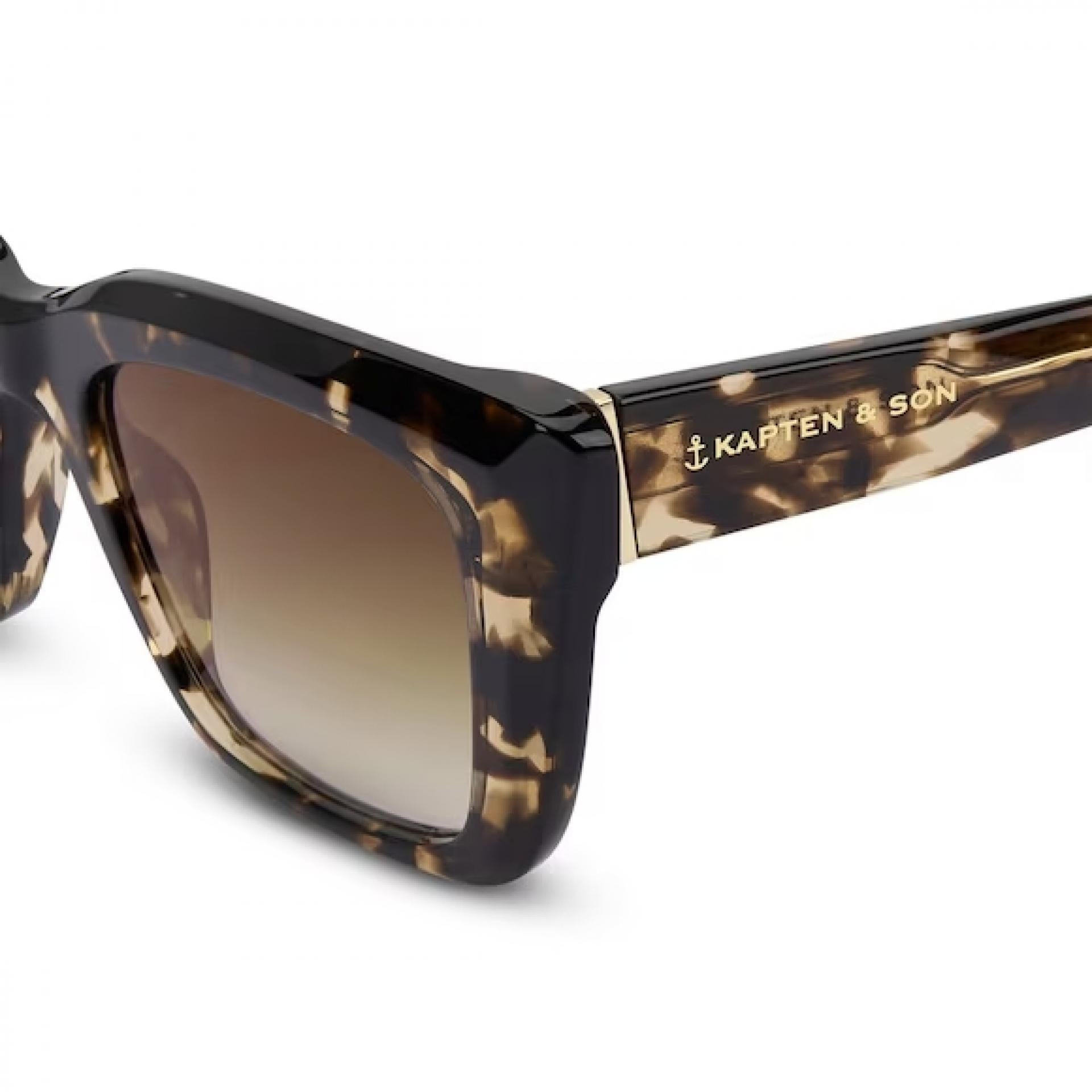 Kapten & Son Sonnenbrille CASSIS CRYSTAL TORTOISE BROWN