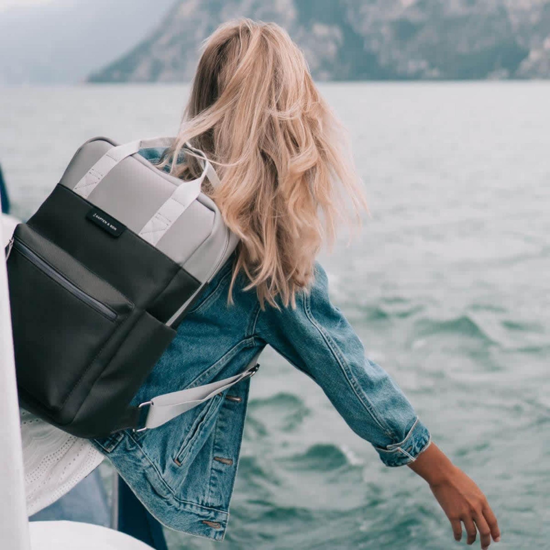 Kapten & Son Rucksack Bergen Grey Black